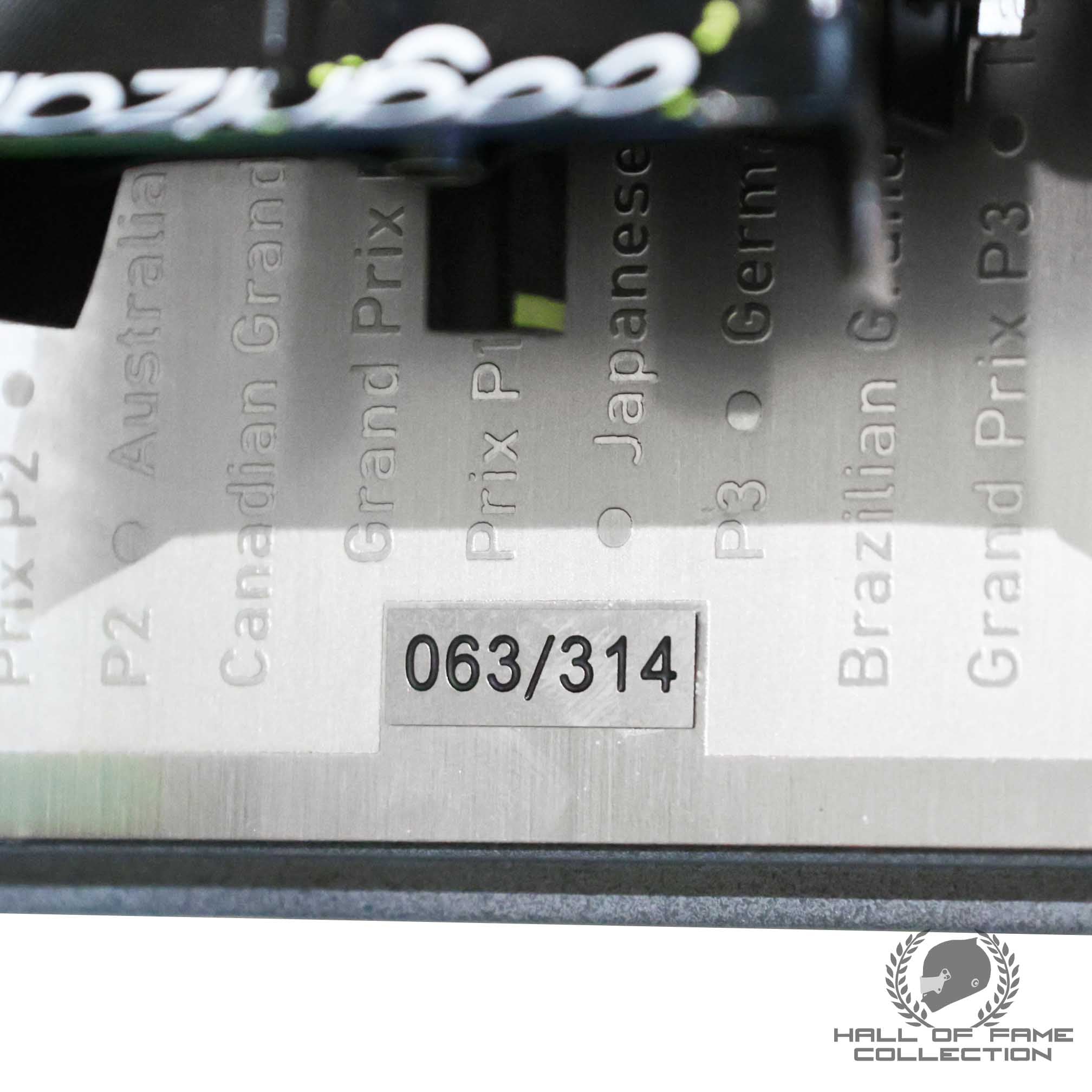 2023 Fernando Alonso Signed Saudi Arabian GP 100th Career Podium Aston Martin 1:18 F1 Model Car