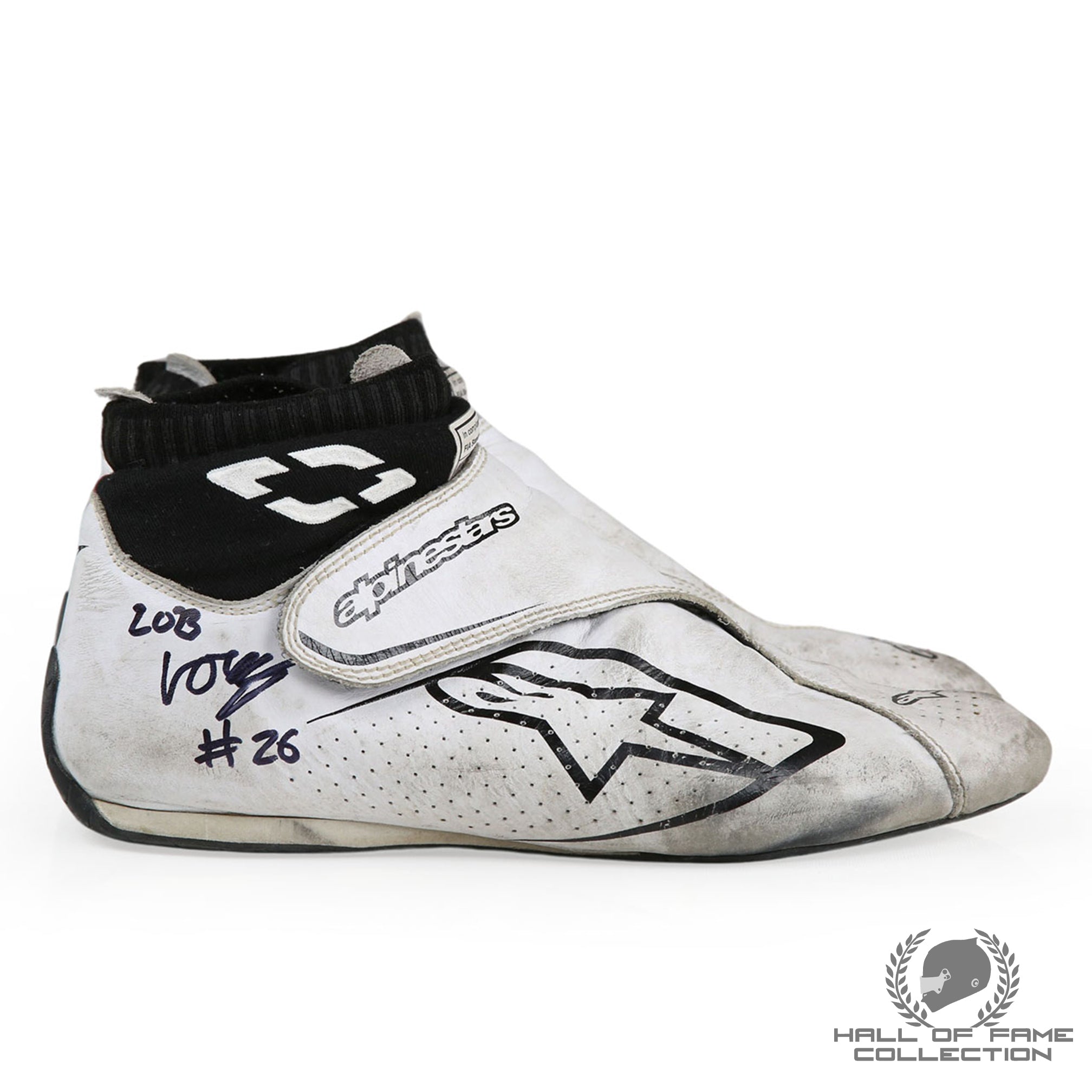 2023 Louis Foster Race Used Andretti Autosport Indy NXT Boots