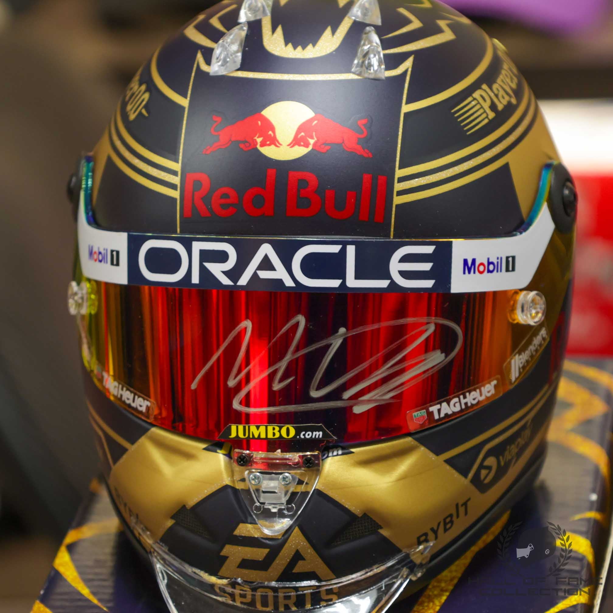 2023 Max Verstappen Signed World Champion Red Bull Racing 1:2 Scale F1