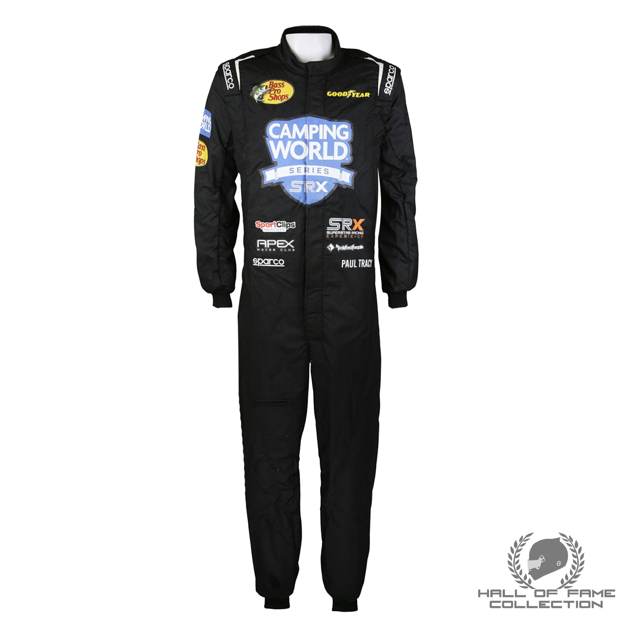 2023 Paul Tracy Race Used SRX Suit