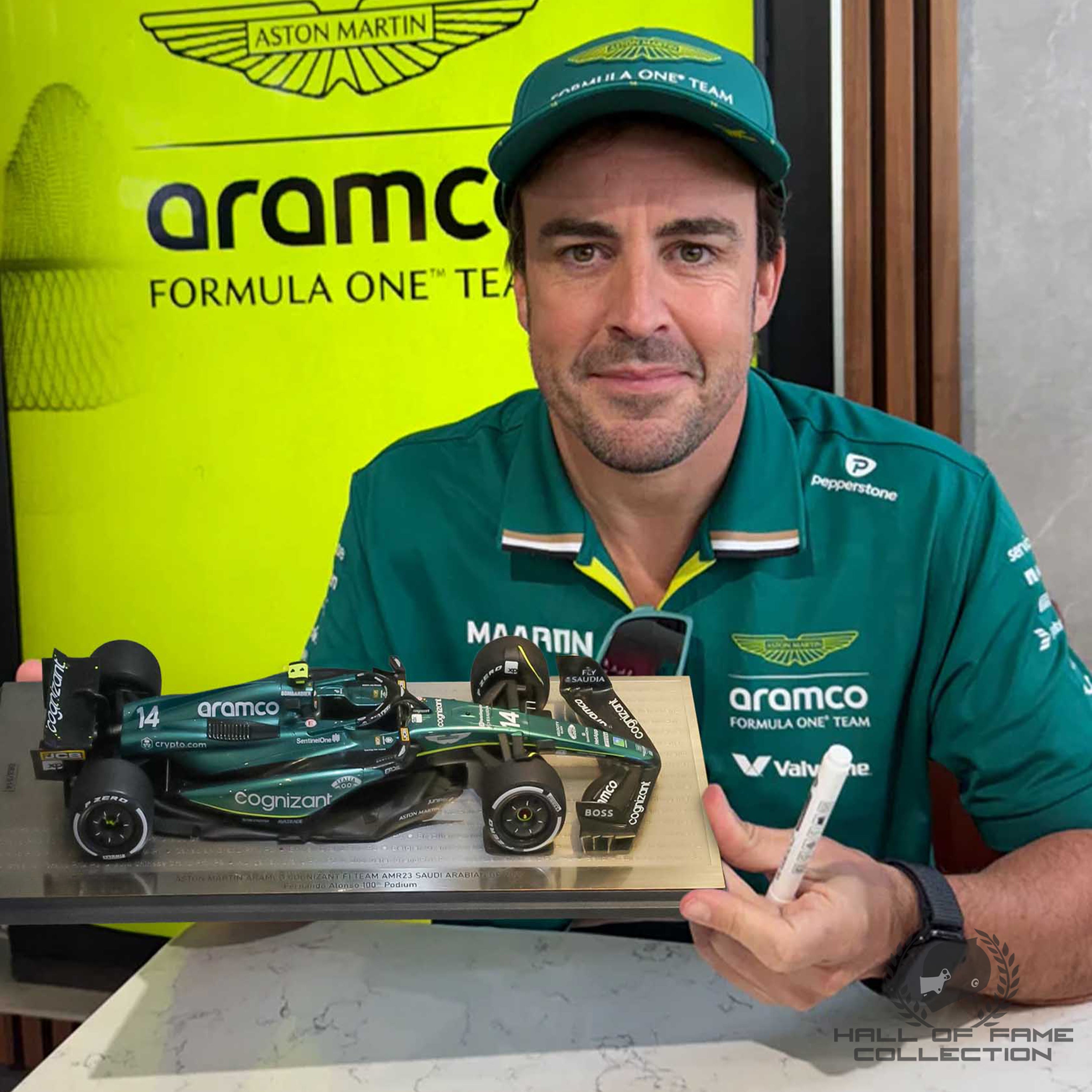 Aston Martin F1 Memorabilia, Signed | HOF Collection