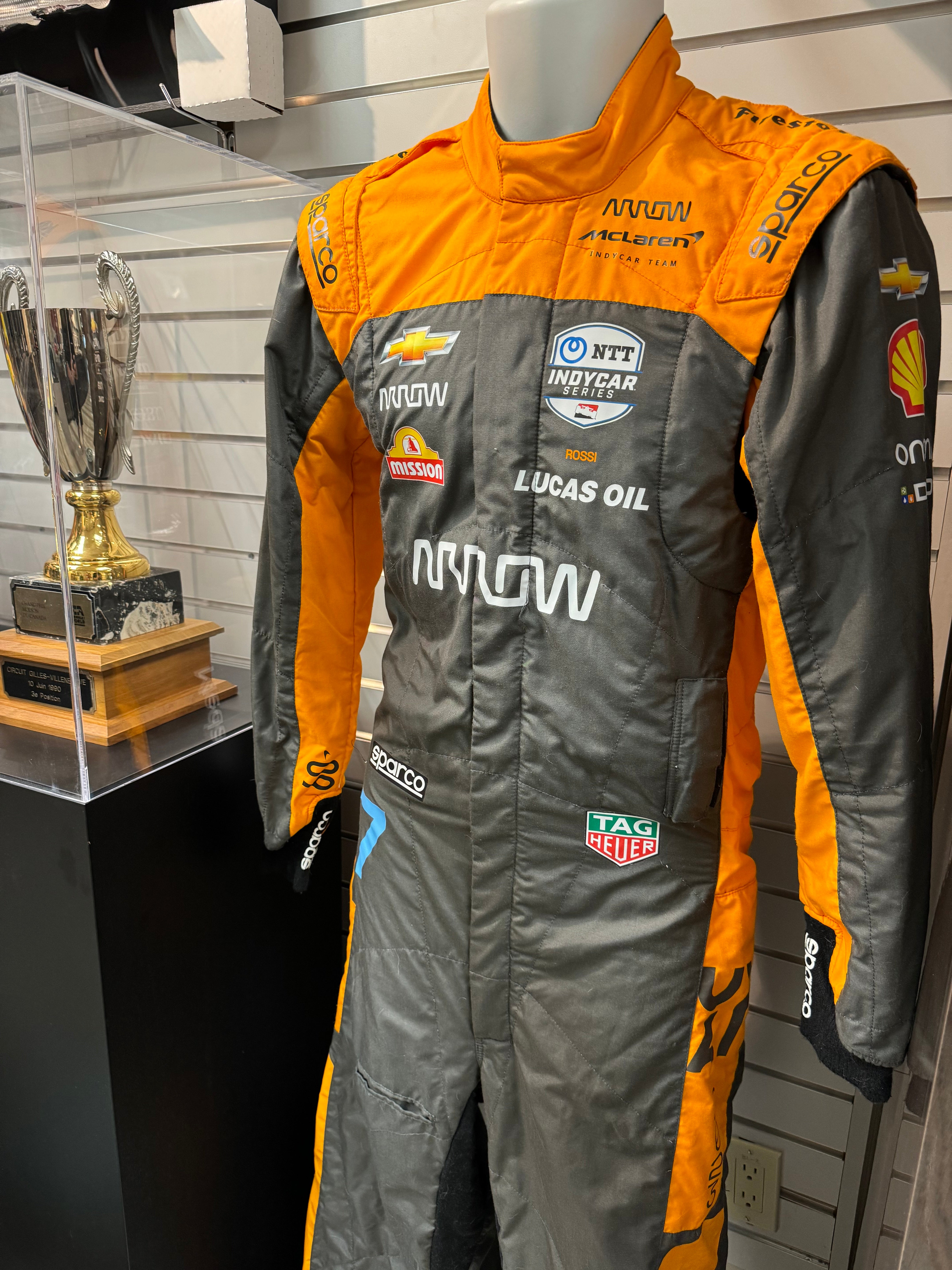 2023 Alexander Rossi Used Arrow McLaren IndyCar Suit