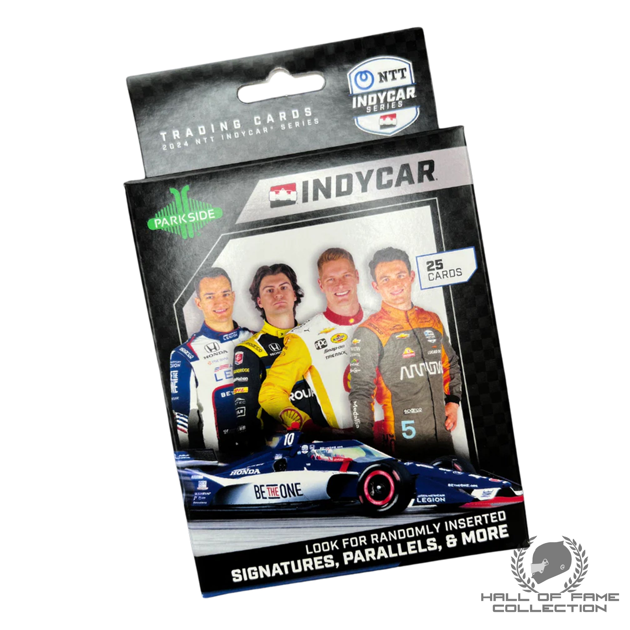 2024 IndyCar Trading Card Collection Retail Hanger Packs (25 cards)