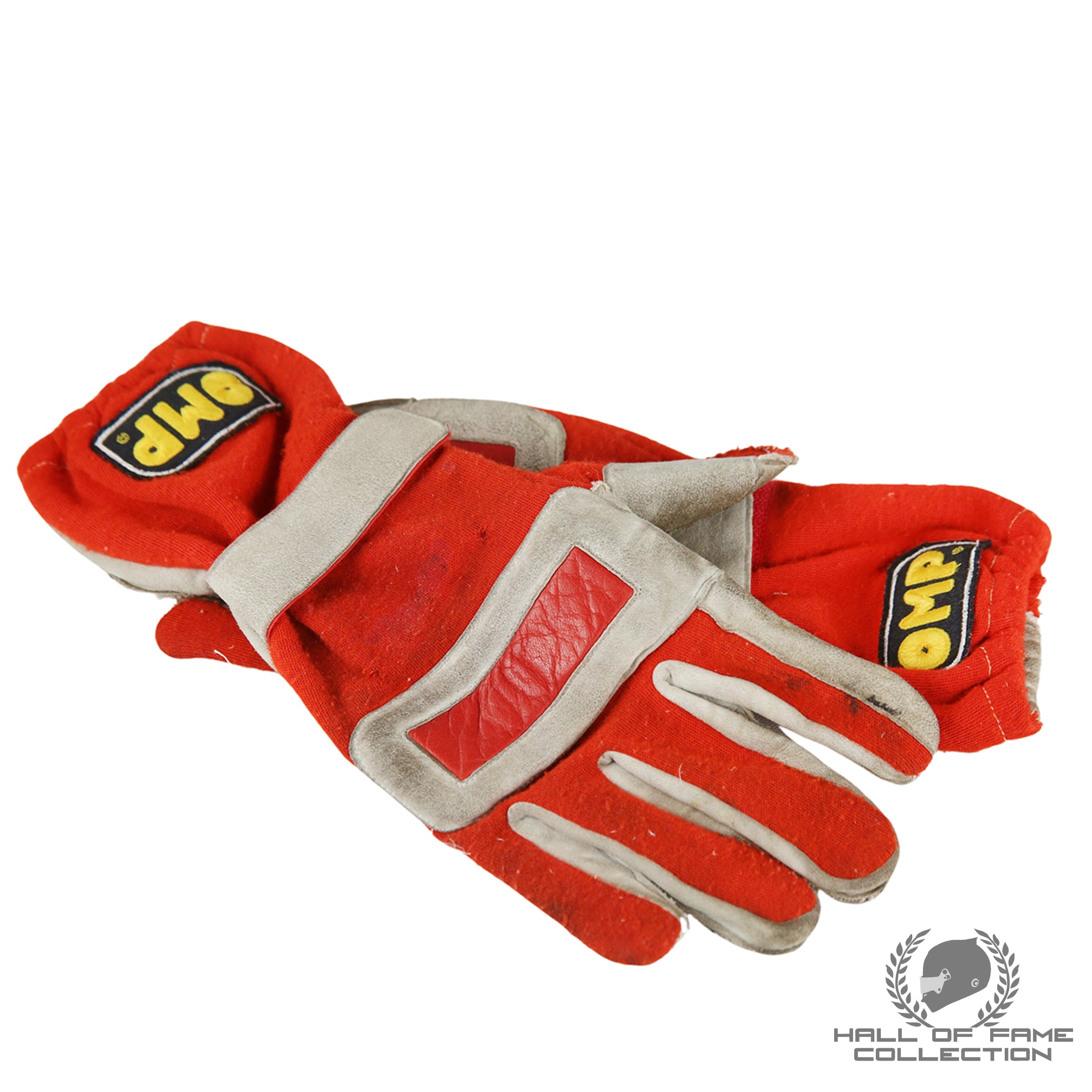 1996 Michael Schumacher Signed German GP Race Used Scuderia Ferrari F1 Gloves