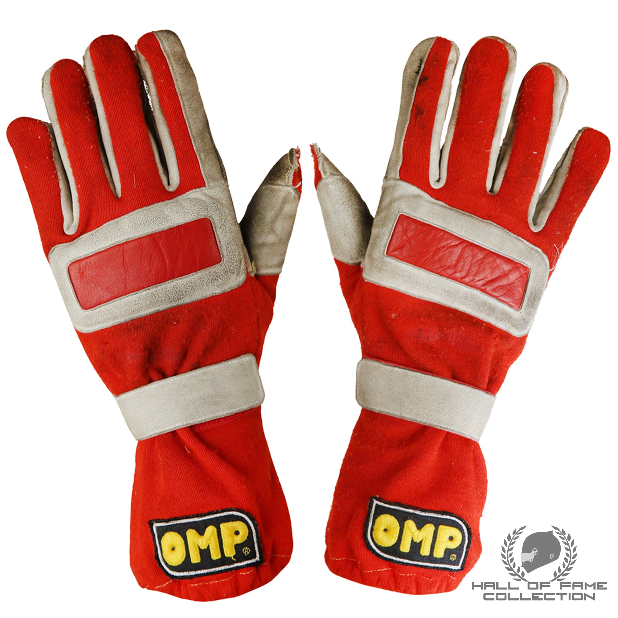 1996 Michael Schumacher Signed German GP Race Used Scuderia Ferrari F1 Gloves