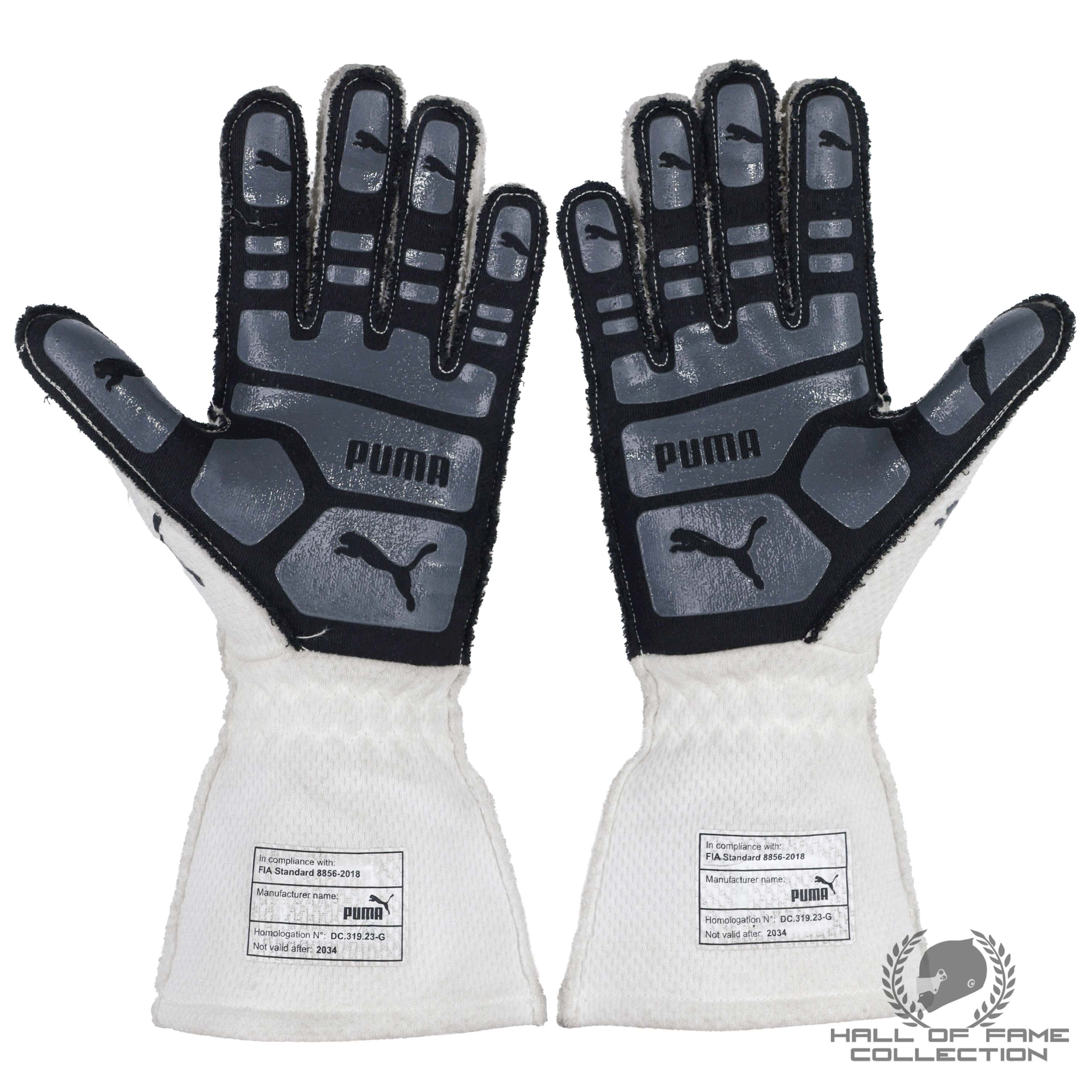 2024 Alex Albon Williams Formula 1 Puma Racing Gloves