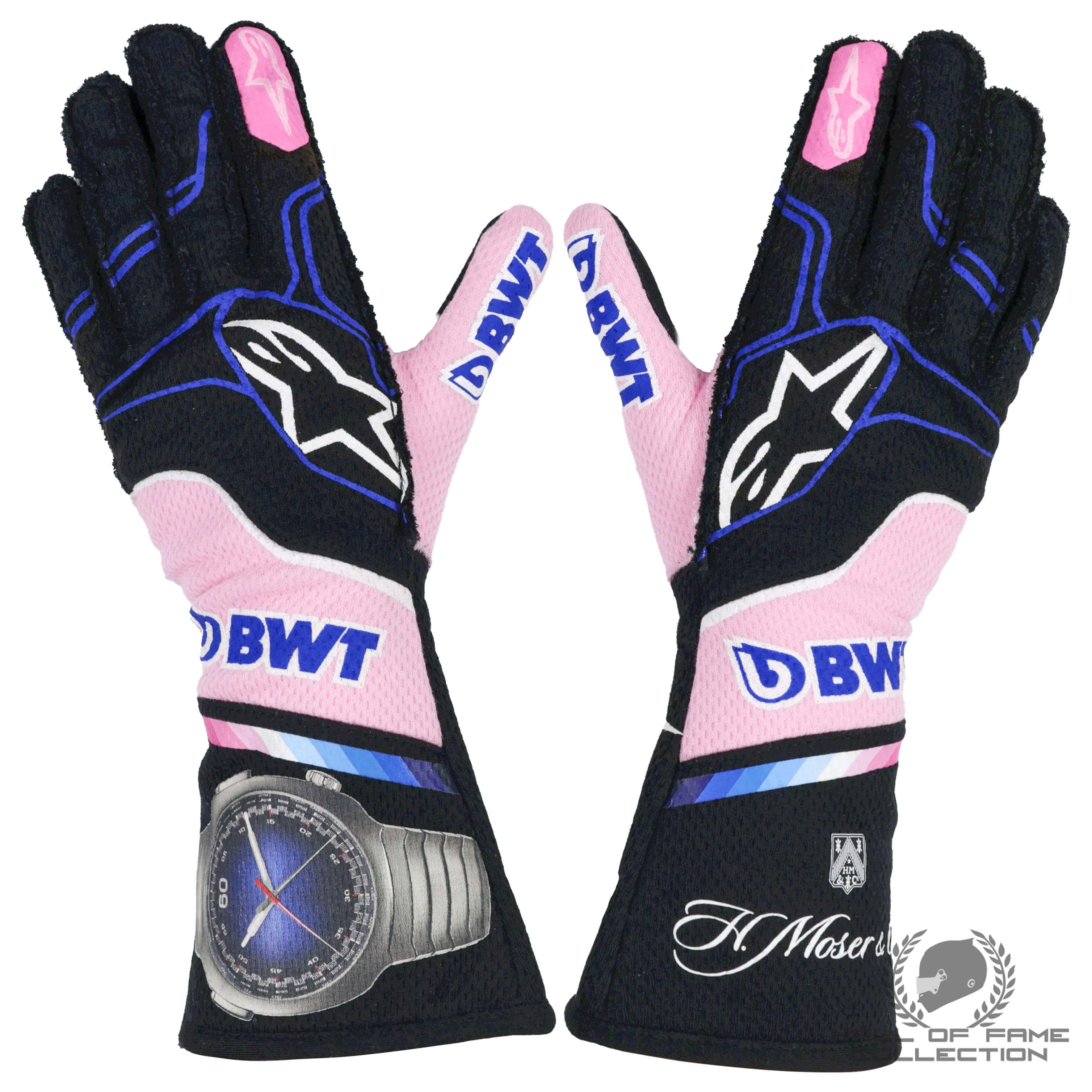 2024 Esteban Ocon Used Alpine F1 Gloves