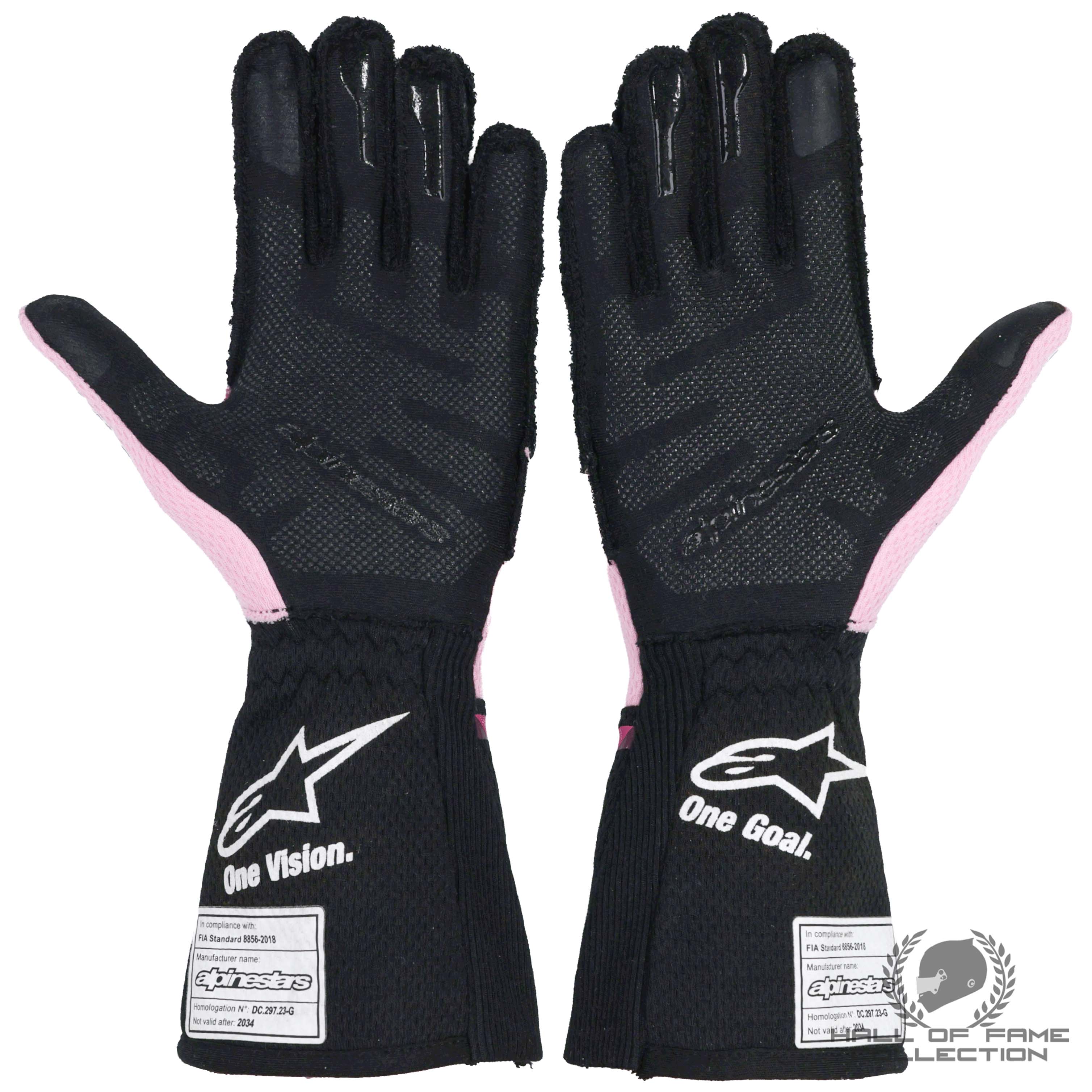 2024 Esteban Ocon Used Alpine F1 Gloves