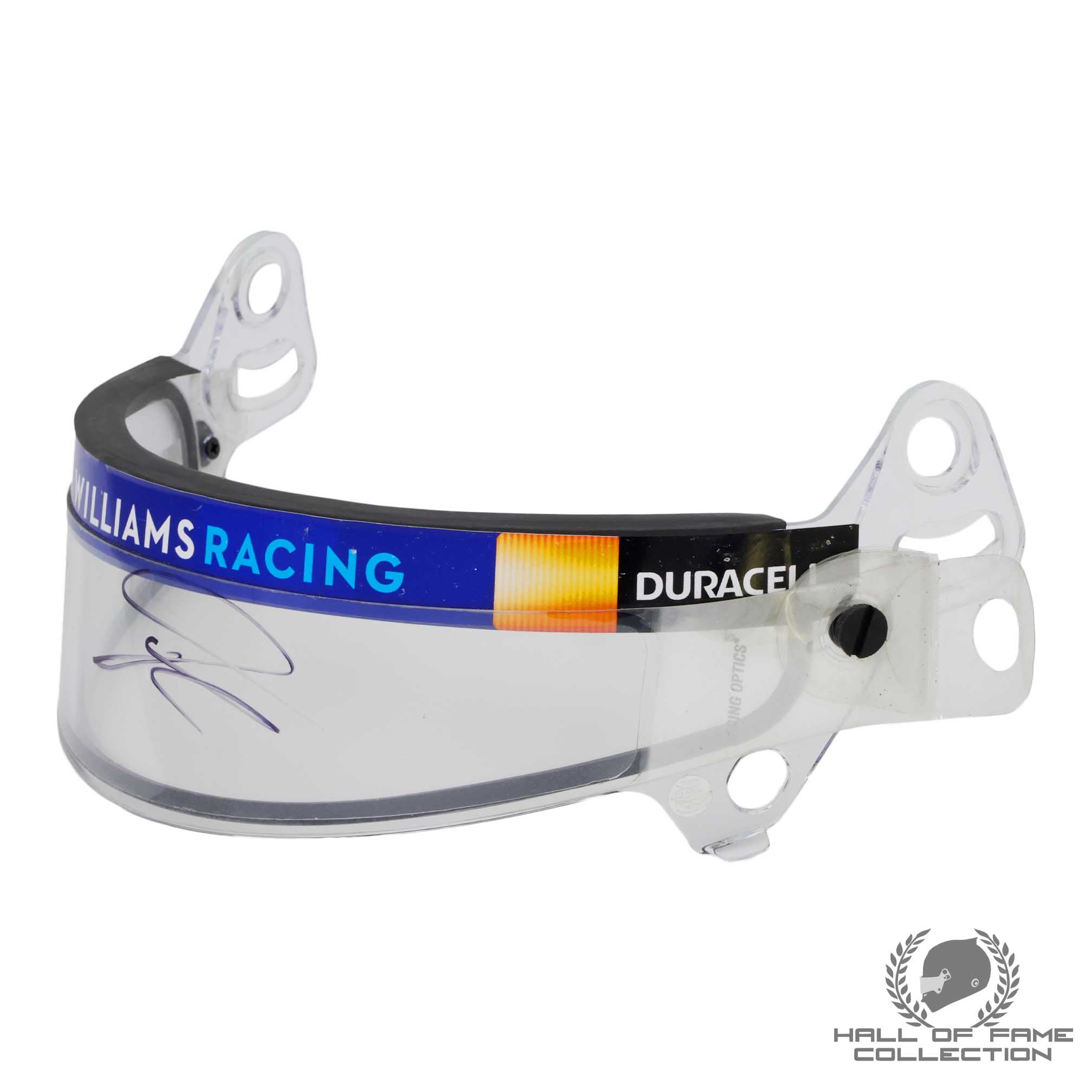 2024 Franco Colapinto Signed Used Alpine F1 Visor