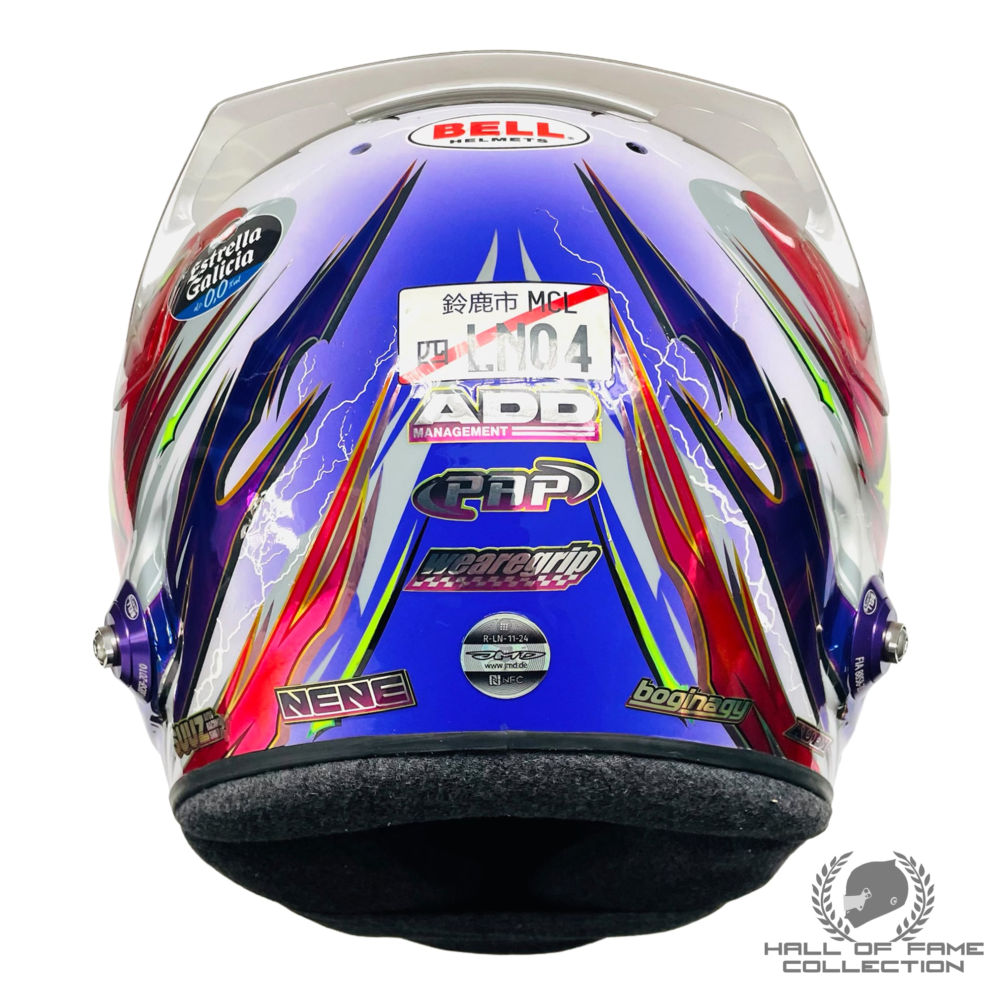 2024 Lando Norris Signed Japan GP Used McLaren F1 Helmet