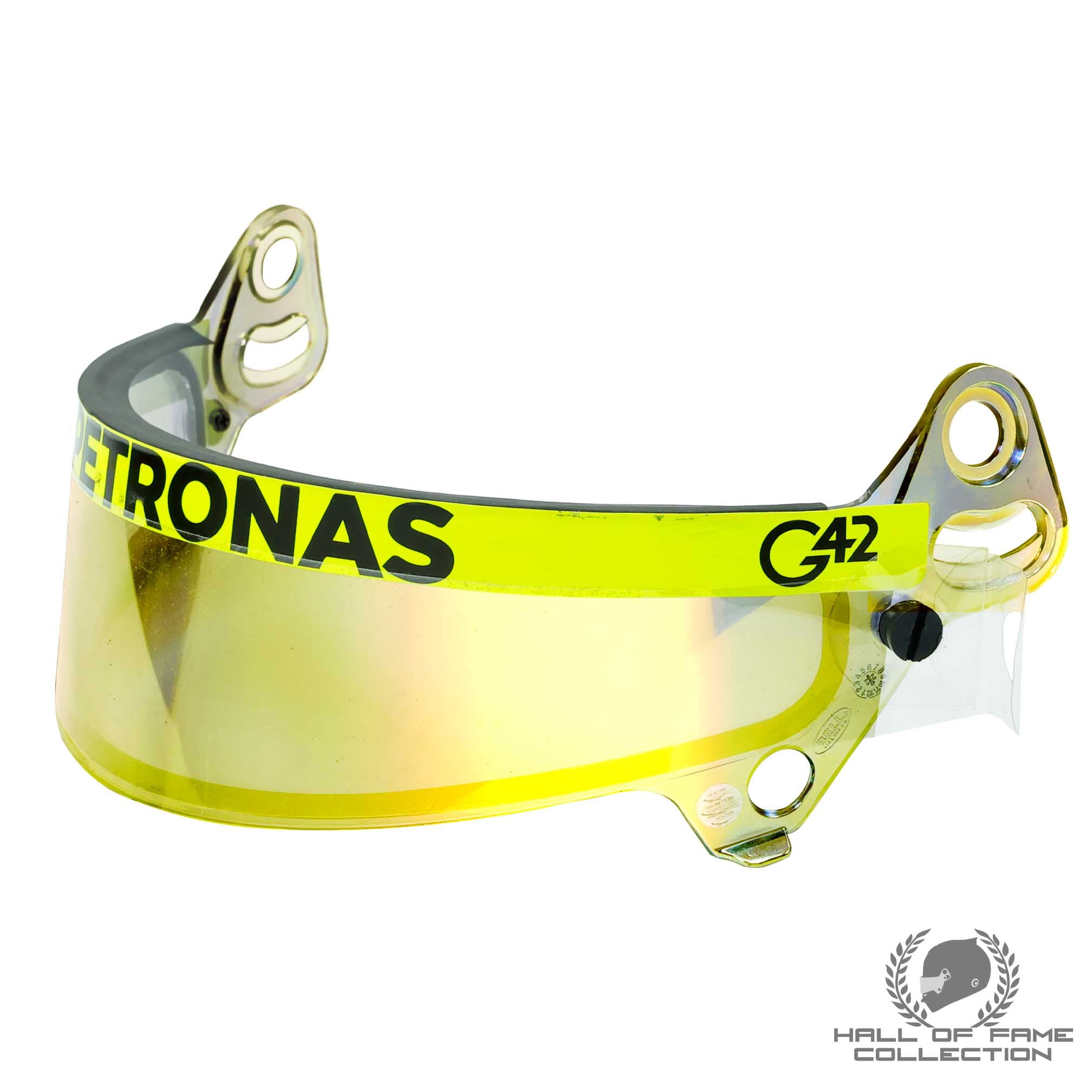 2023 Lewis Hamilton Race Used Merc F1 Visor