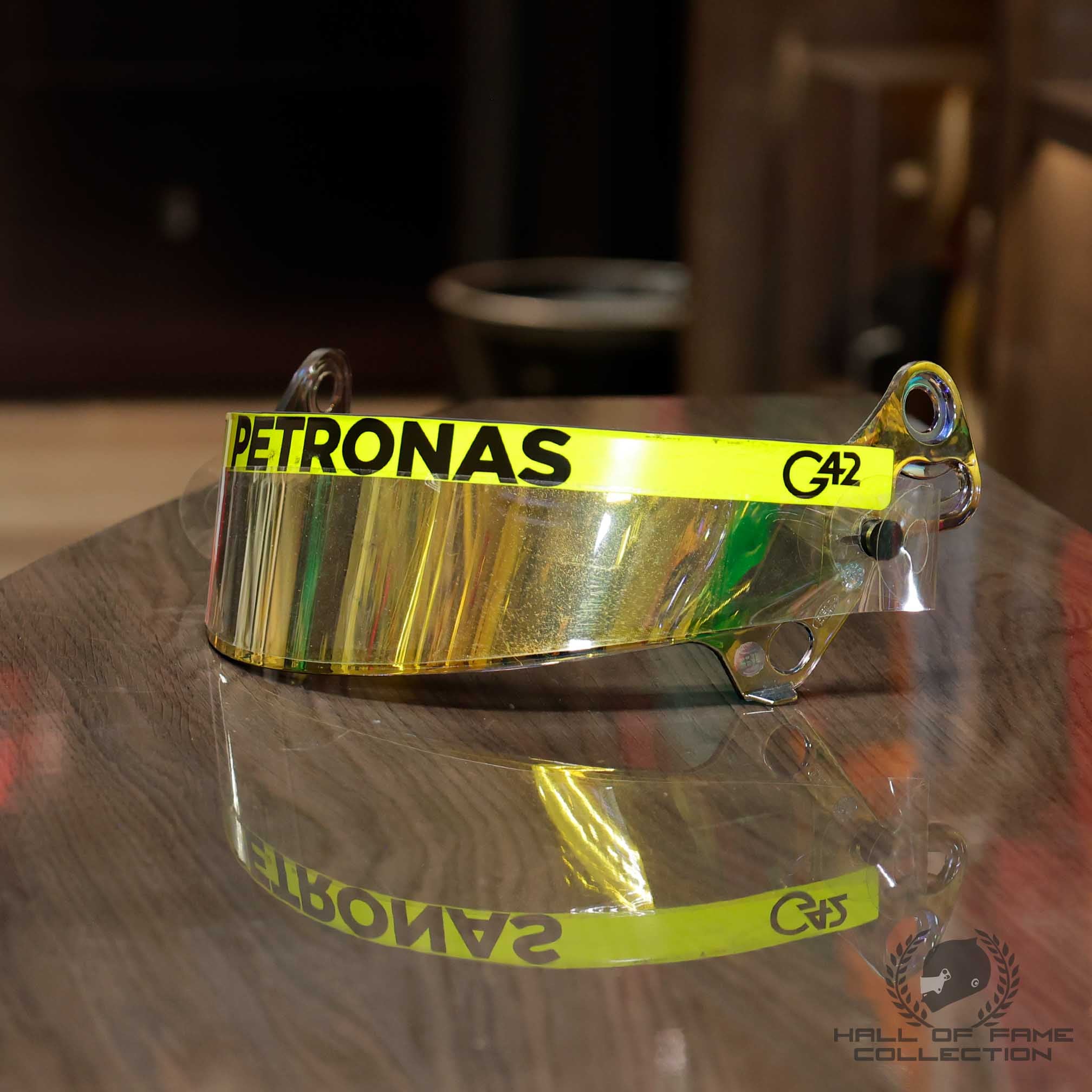 2023 Lewis Hamilton Race Used Merc F1 Visor