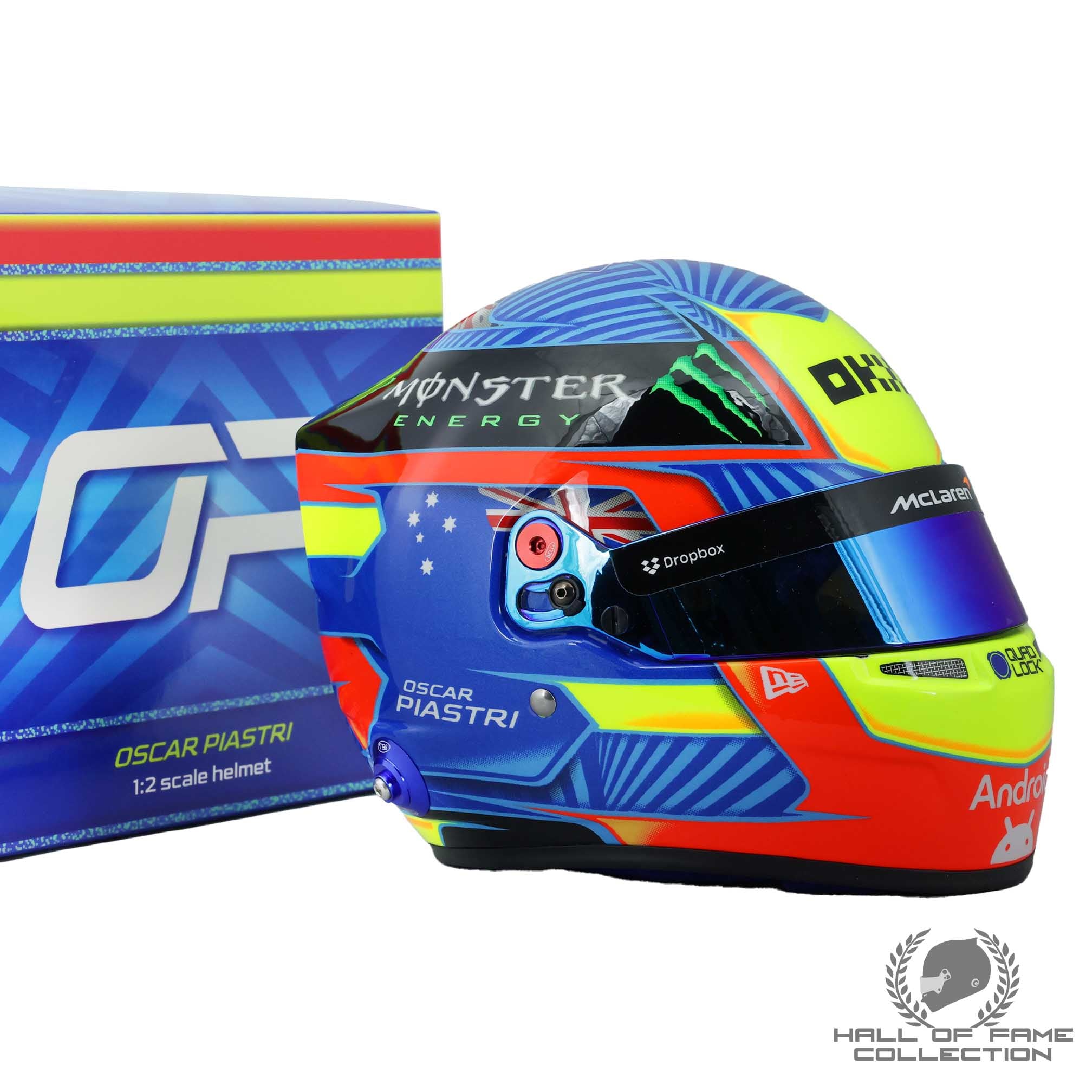 2024 Oscar Piastri 1/2 Scale Bell McLaren F1 Helmet