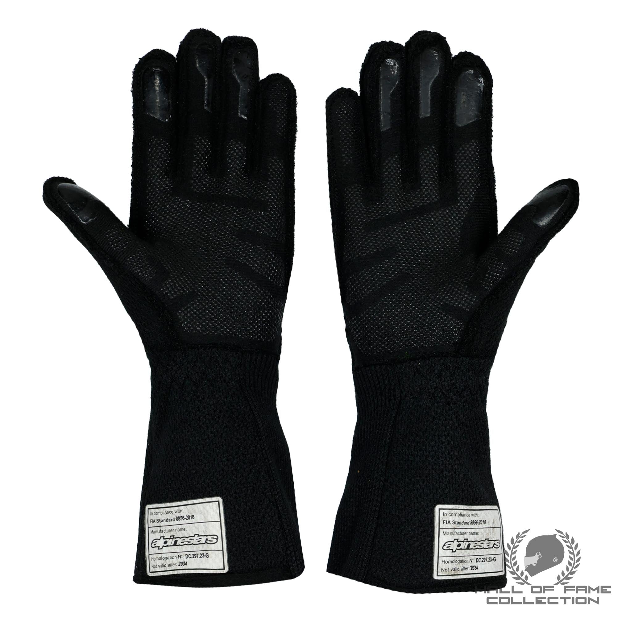 2024 Oscar Piastri Signed Race Used McLaren F1 Gloves