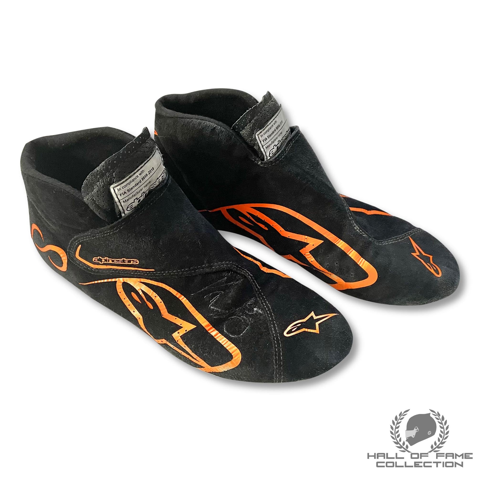 2024 Pato O'Ward Signed Race Used Mclaren IndyCar Boots