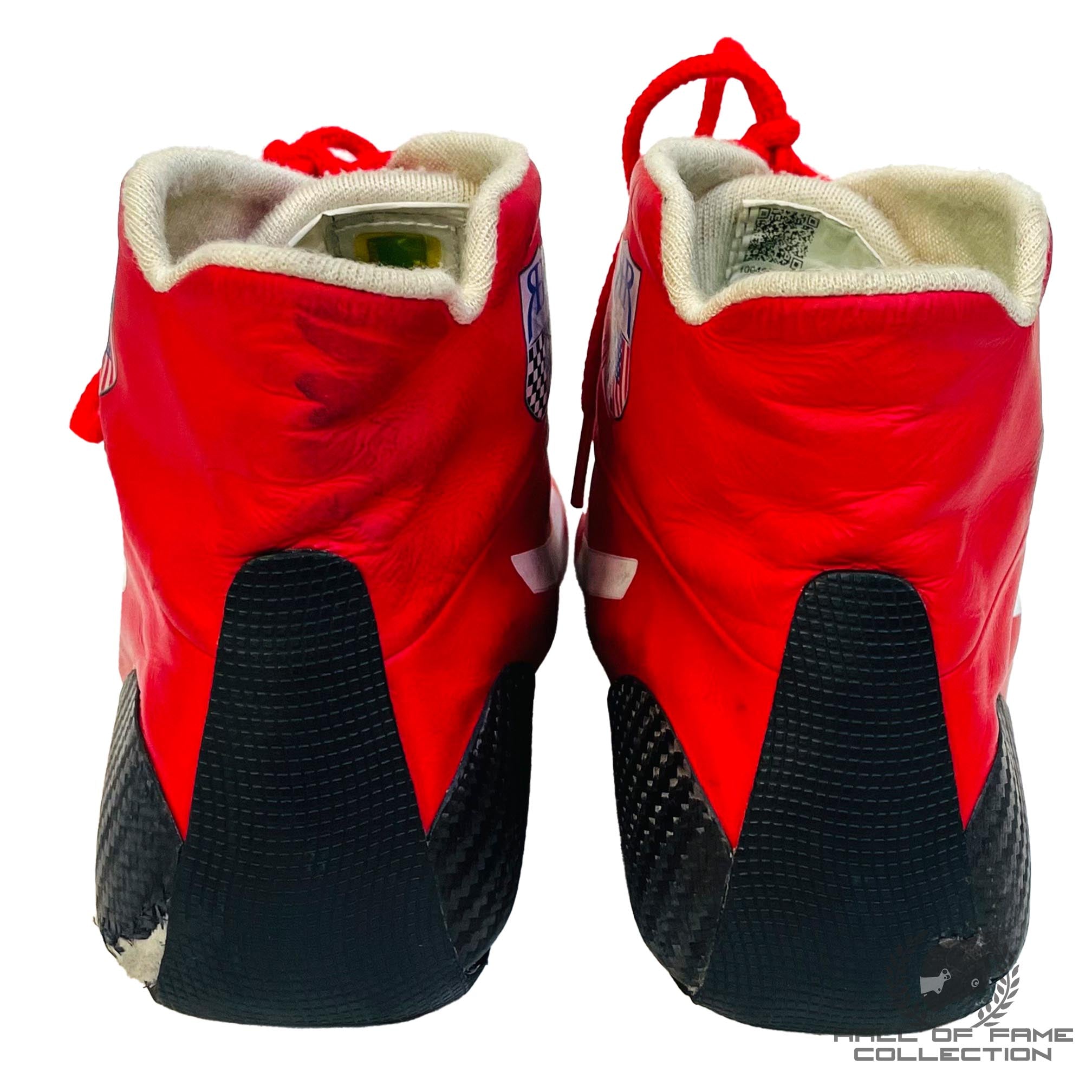 2024 Ryan Hunter-Reay Signed Indy 500 Weekend Used Dreyer & Reinbold Racing IndyCar Boots