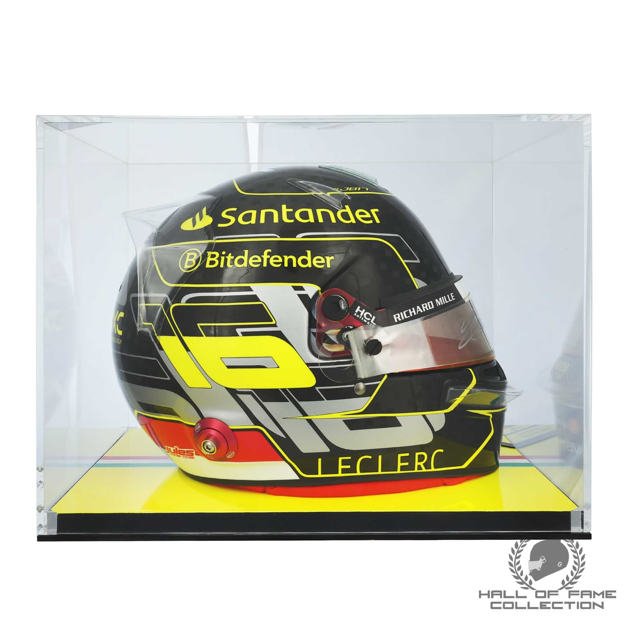 2024 Charles Leclerc Signed Scuderia Ferrari Replica Monza Limited Edition 8/15 F1 Helmet