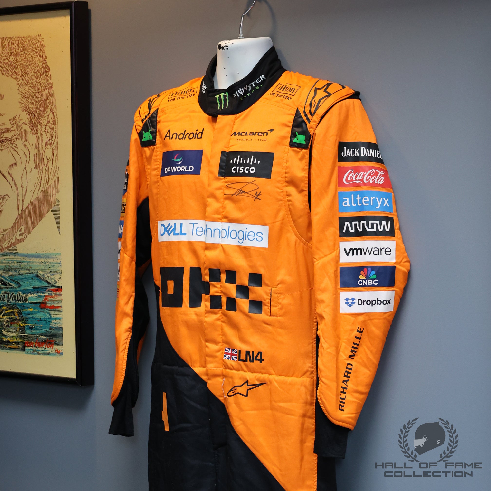 2024 Lando Norris Signed McLaren World Constructor Championship F1 Suit