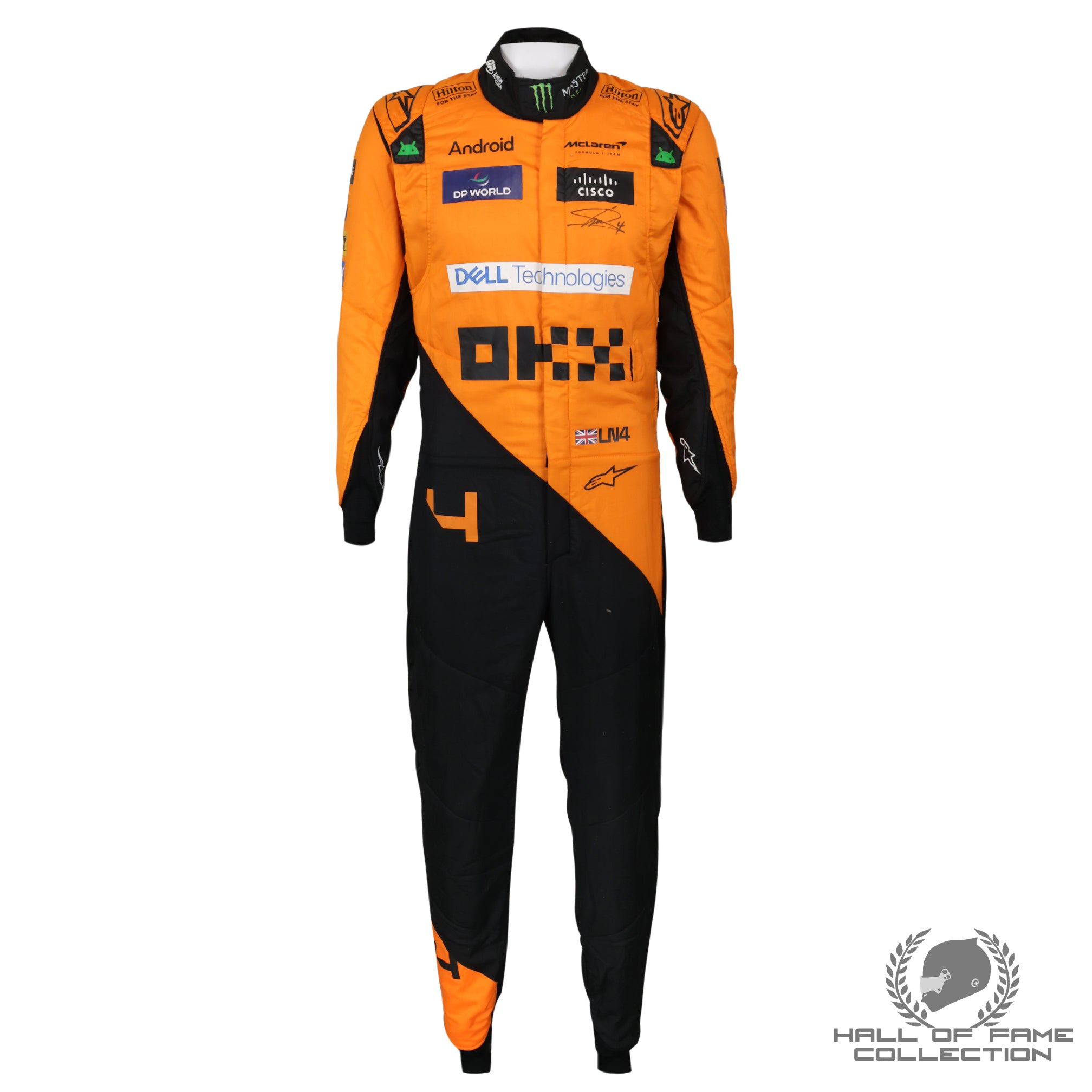 2024 Lando Norris Signed McLaren World Constructor Championship F1 Suit