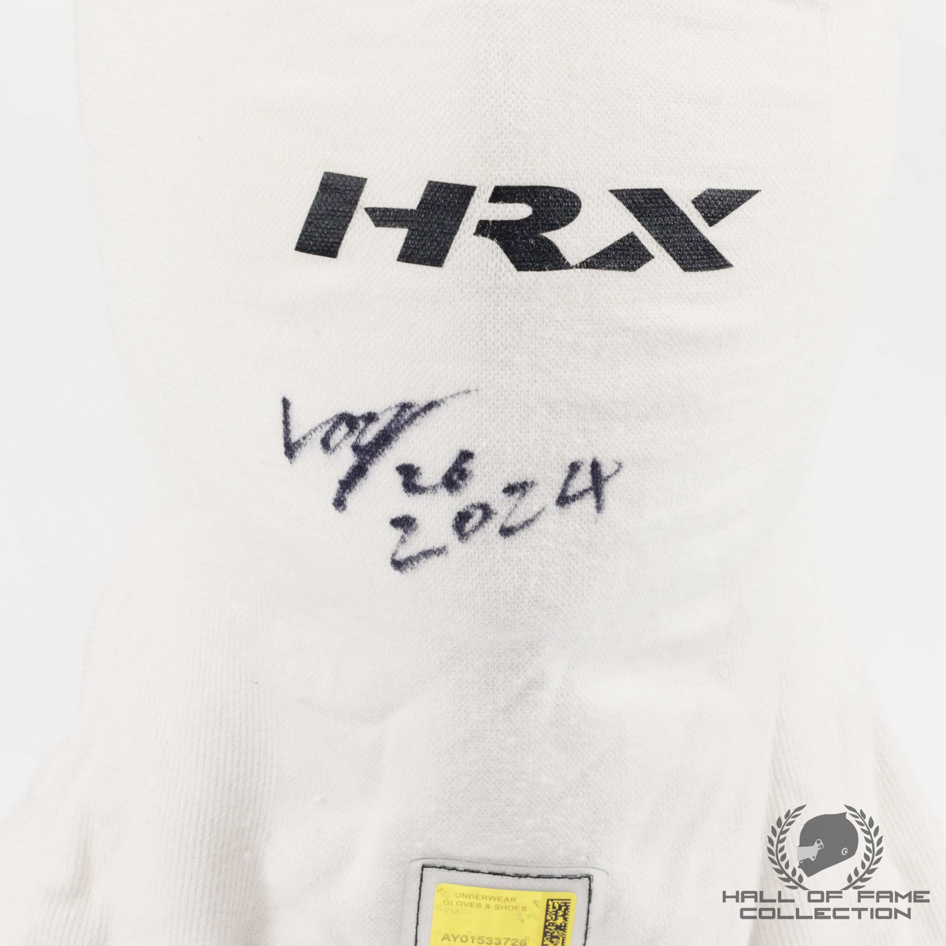 2024 Louis Foster Signed Race Used Andretti Global Indy NXT Balaclava