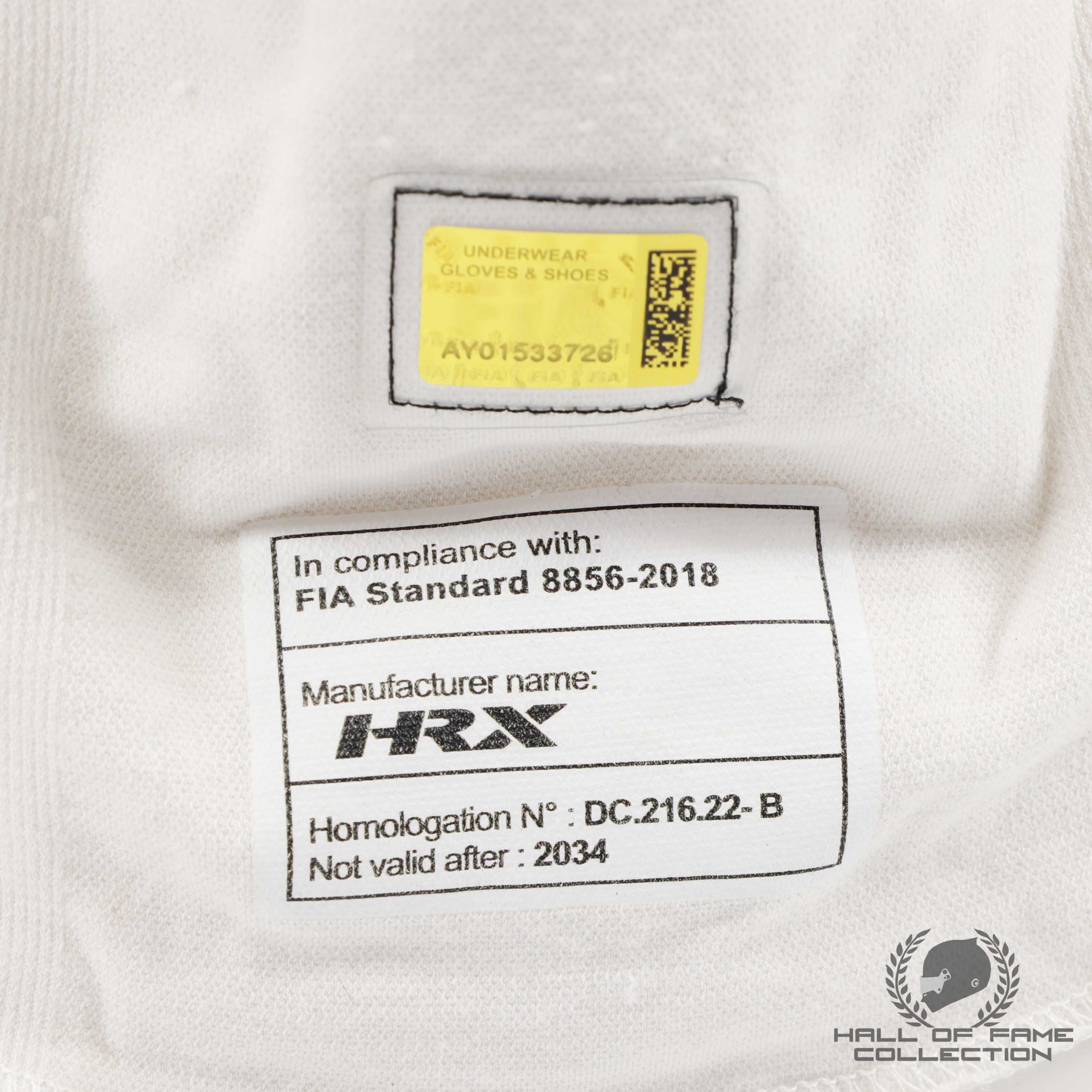 2024 Louis Foster Signed Race Used Andretti Global Indy NXT Balaclava