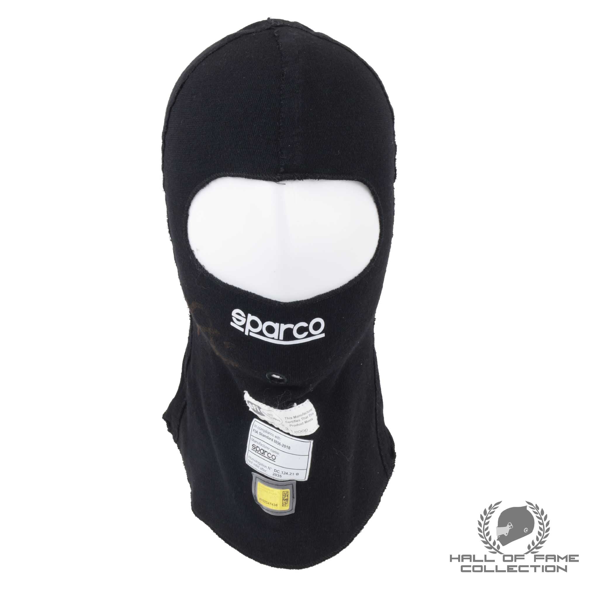 2025 Alex Rossi Signed Ed Carpenter Racing IndyCar Signed Balaclava