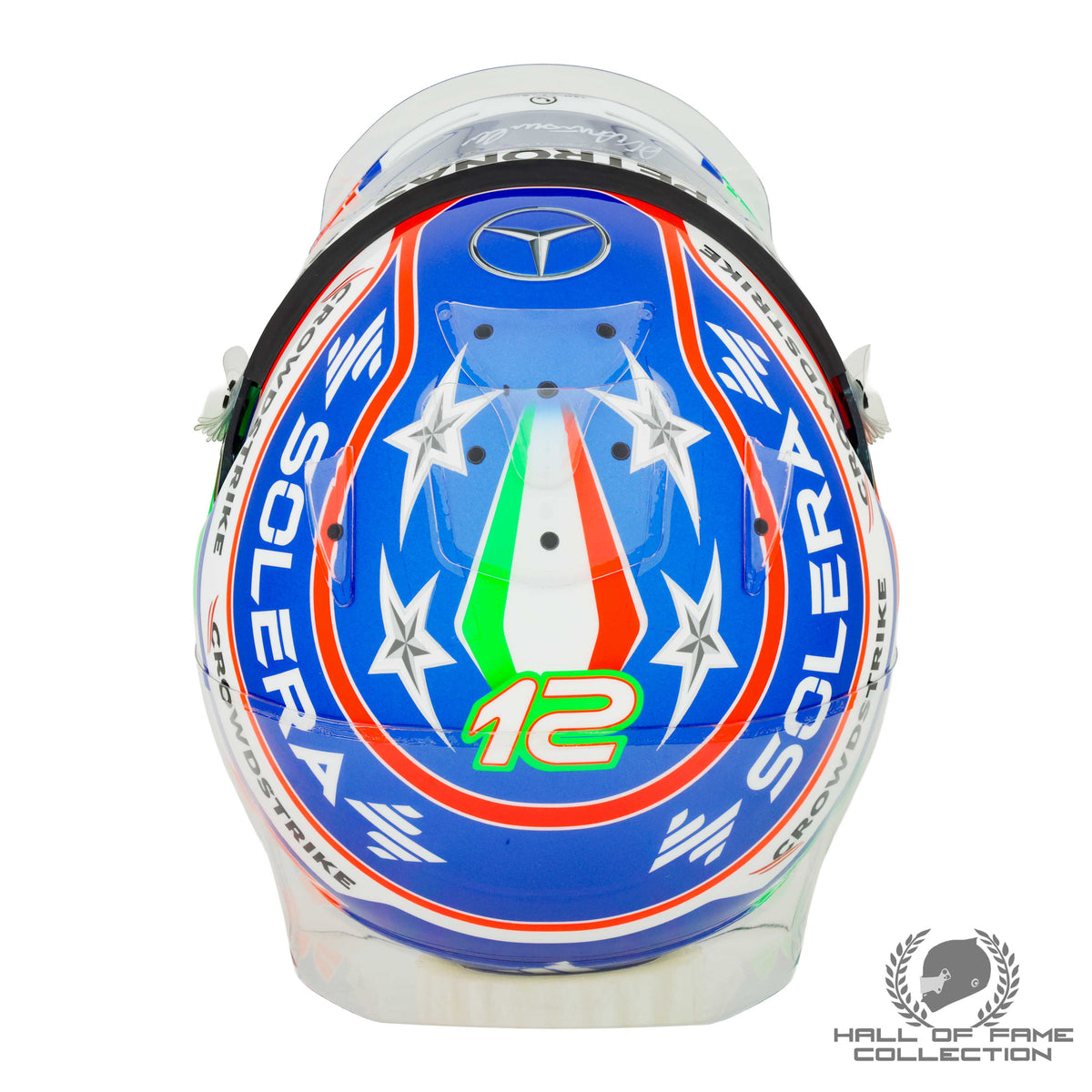 2025 Andrea Kimi Antonelli Signed Imola Special Replica Mercedes F1 Helmet