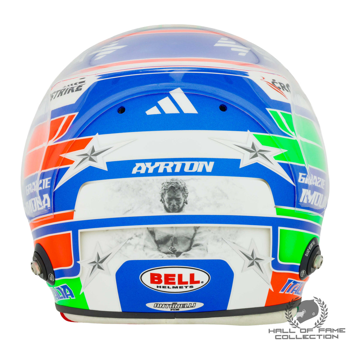 2025 Andrea Kimi Antonelli Signed Imola Special Replica Mercedes F1 Helmet