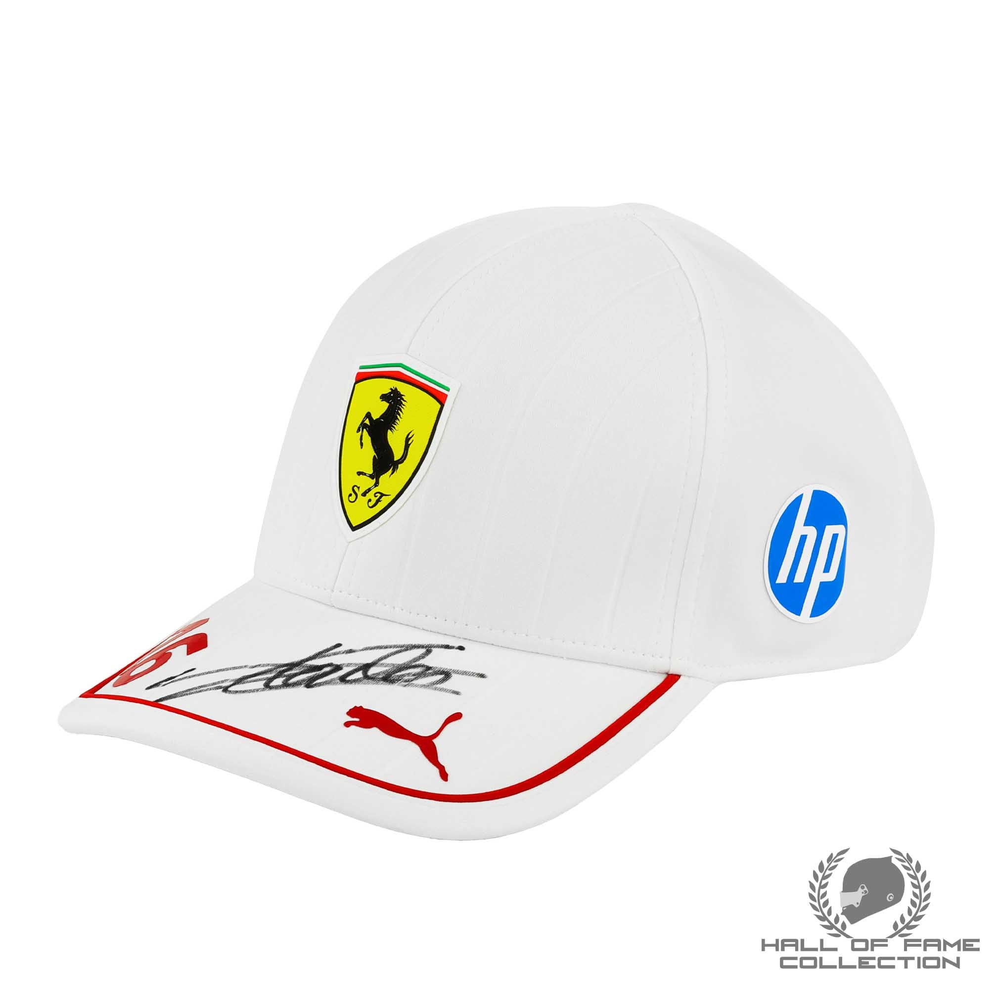 2025 Charles Leclerc Signed Miami Driver Issued Scuderia Ferrari F1 Hat