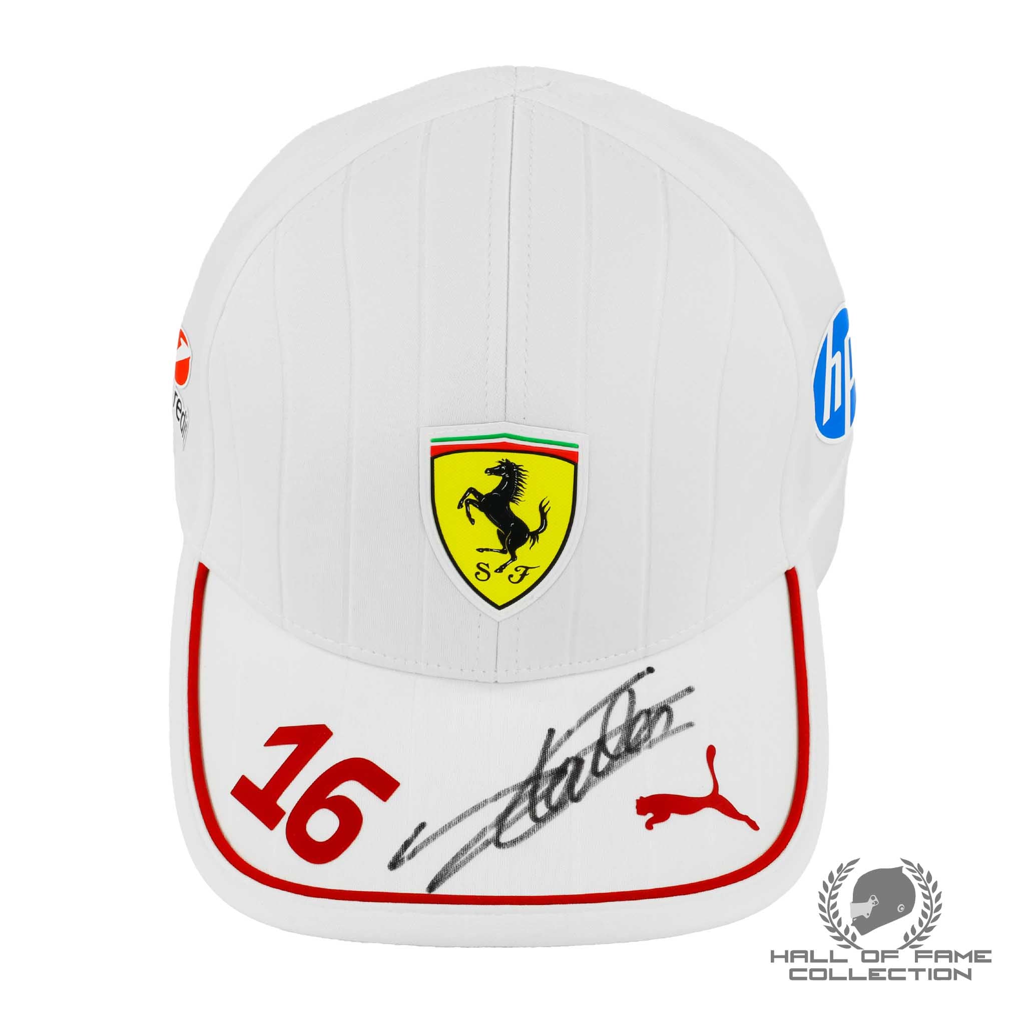 2025 Charles Leclerc Signed Miami Driver Issued Scuderia Ferrari F1 Hat