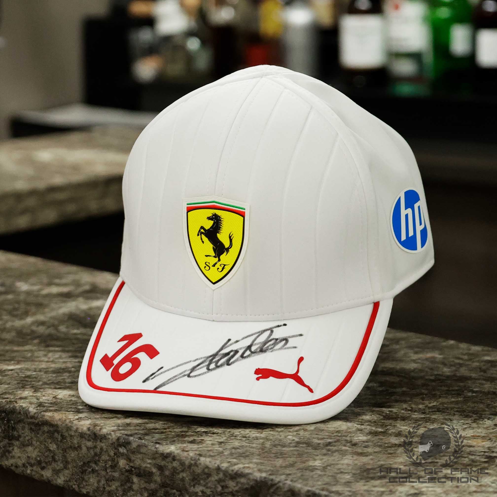 2025 Charles Leclerc Signed Miami Driver Issued Scuderia Ferrari F1 Hat