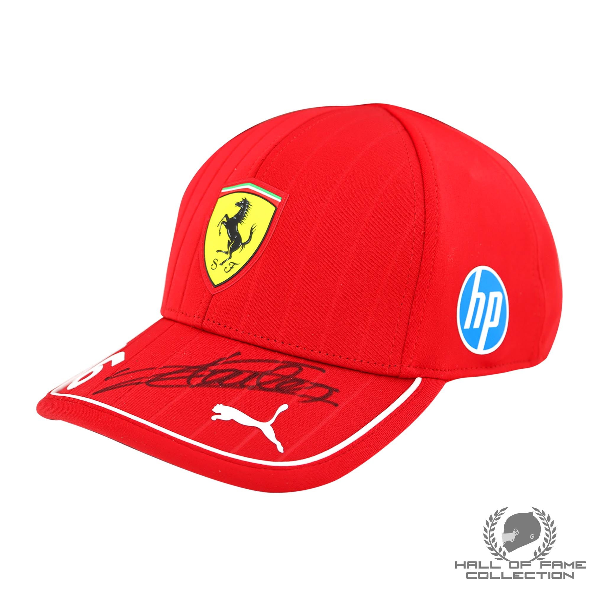 2025 Charles Leclerc Signed Special Driver Issue Ferrari F1 Hat