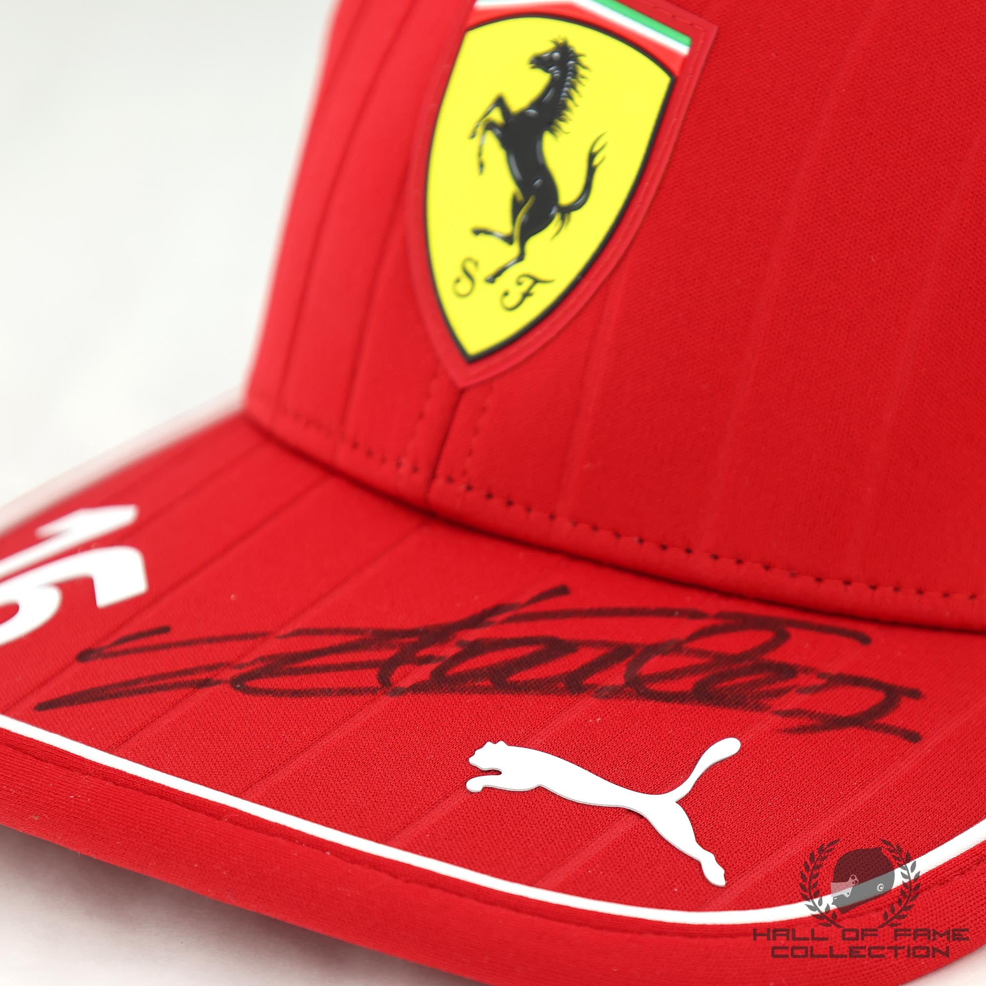 2025 Charles Leclerc Signed Special Driver Issue Ferrari F1 Hat