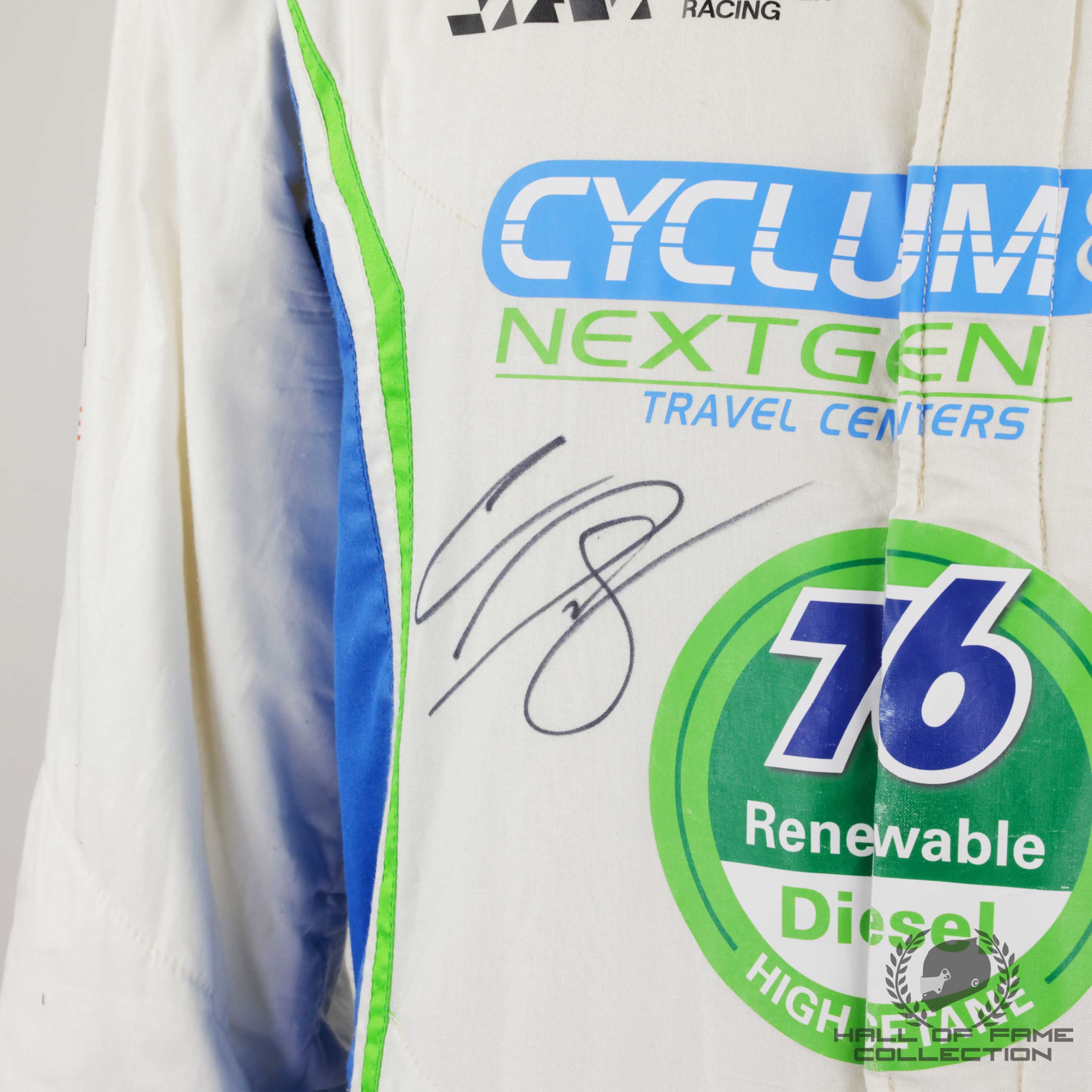 2025 Conor Daly Signed Indy GP Juncos Hollinger Racing Indycar Suit