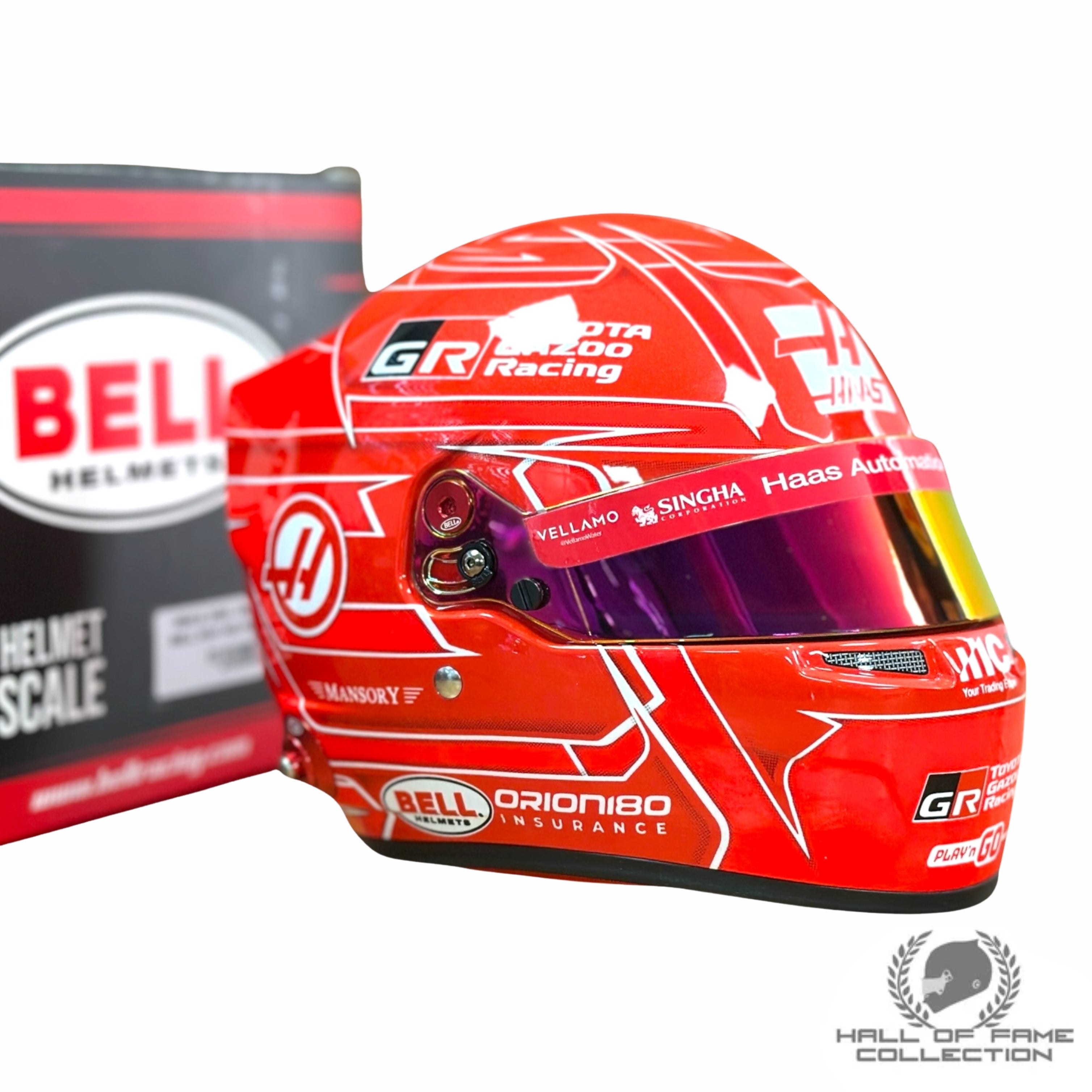 2025 Esteban Ocon Haas 1:2 Scale F1 Helmet