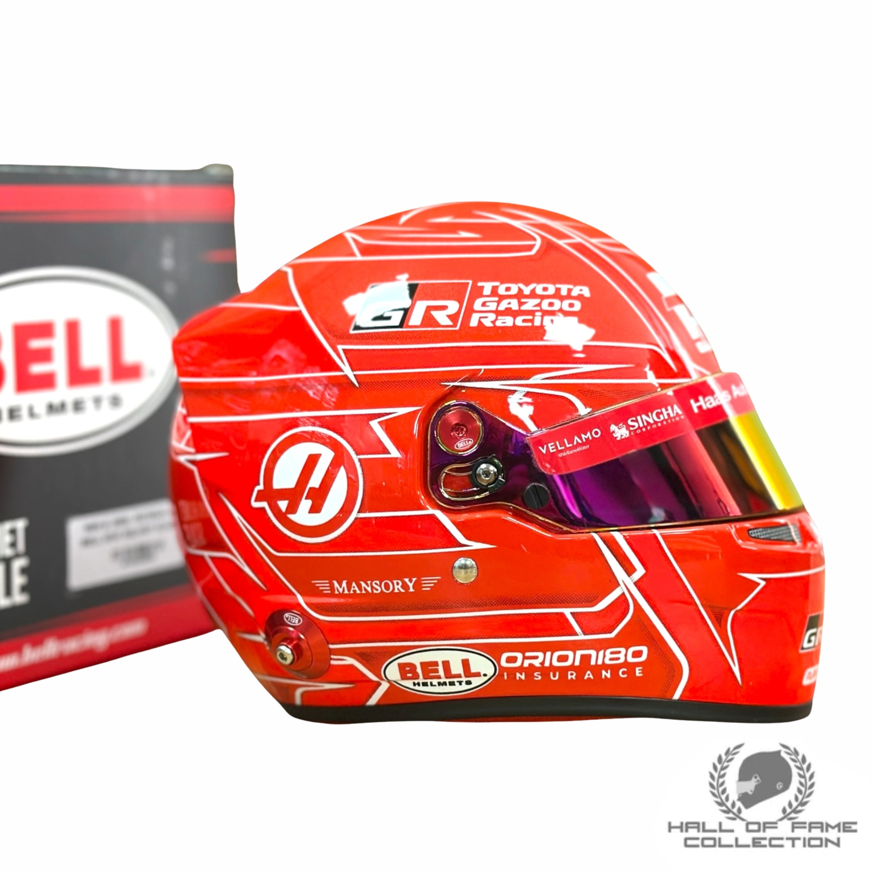 2025 Esteban Ocon Haas 1:2 Scale F1 Helmet