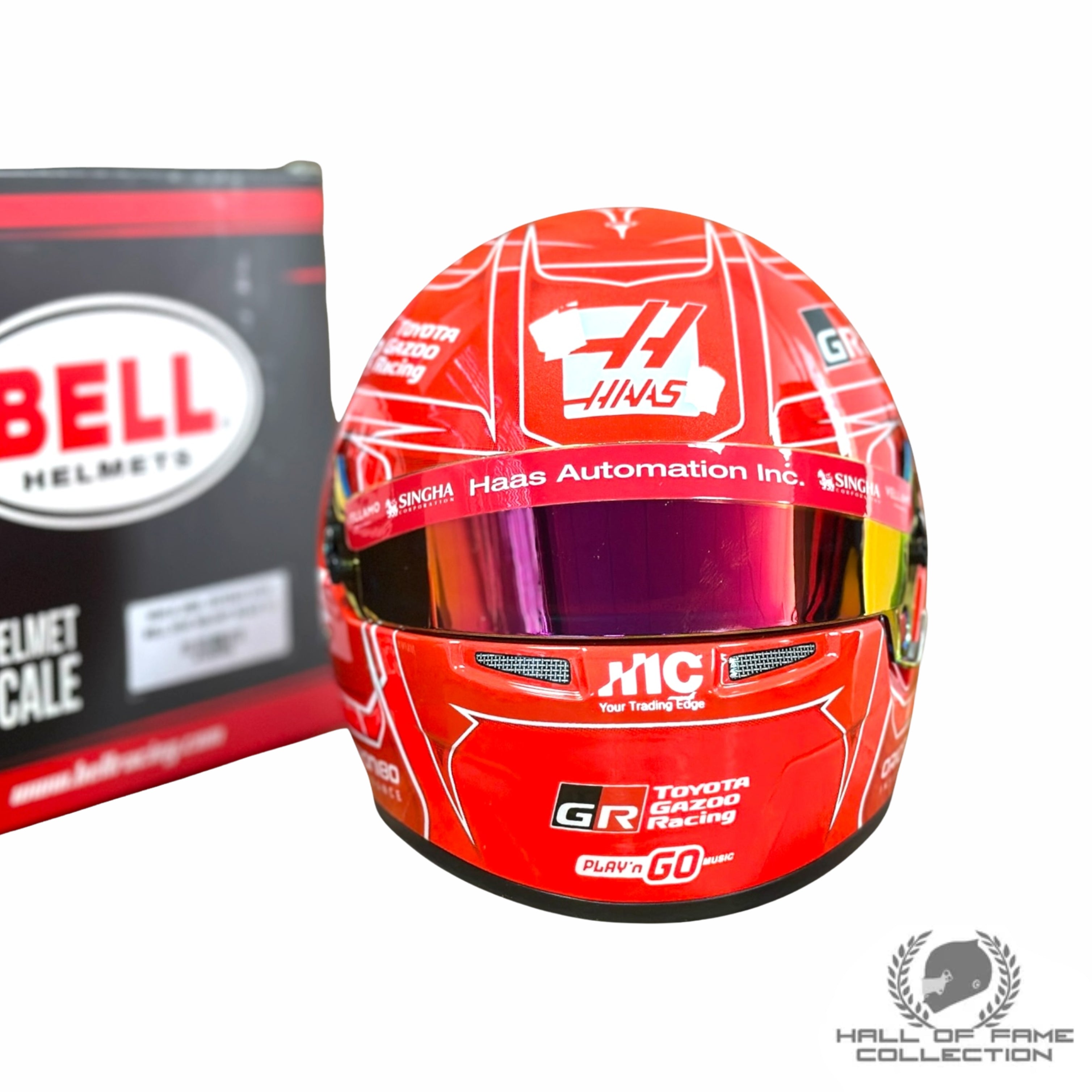 2025 Esteban Ocon Haas 1:2 Scale F1 Helmet