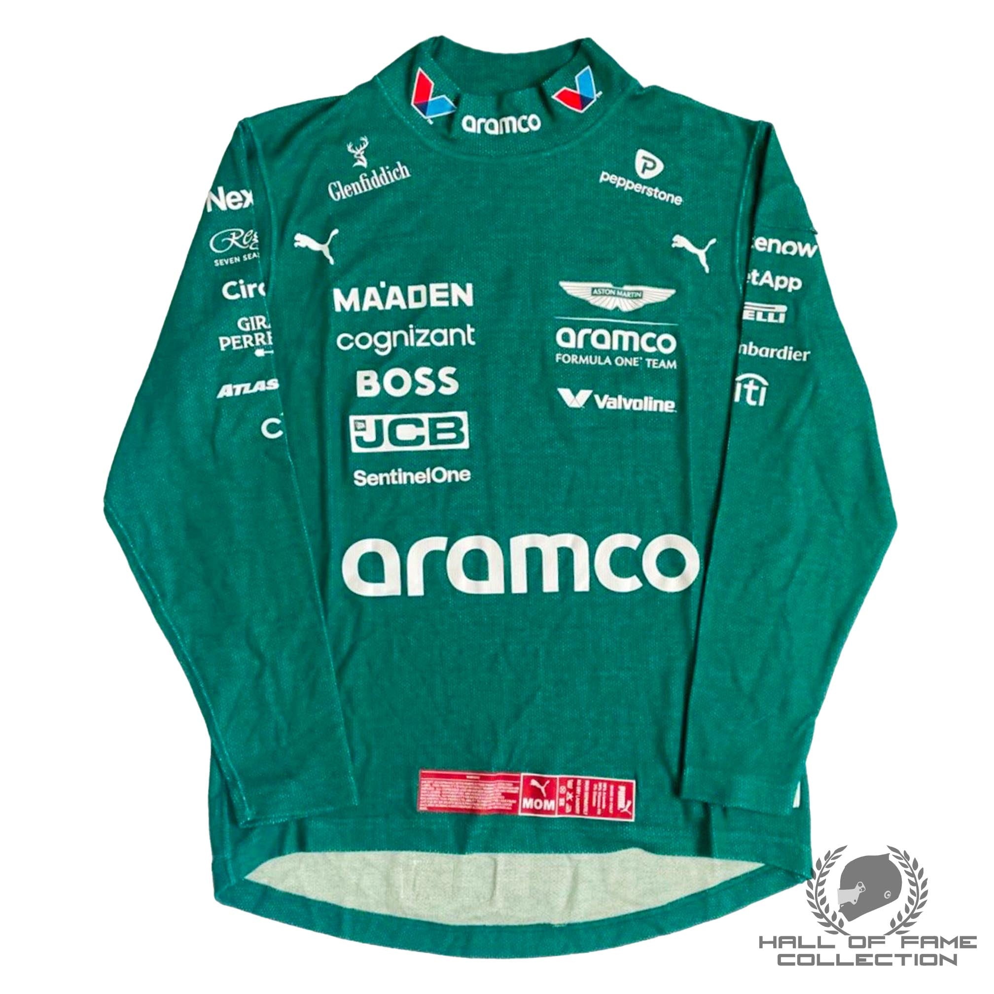 2025 Fernando Alonso Race Used Aston Martin F1 Nomex