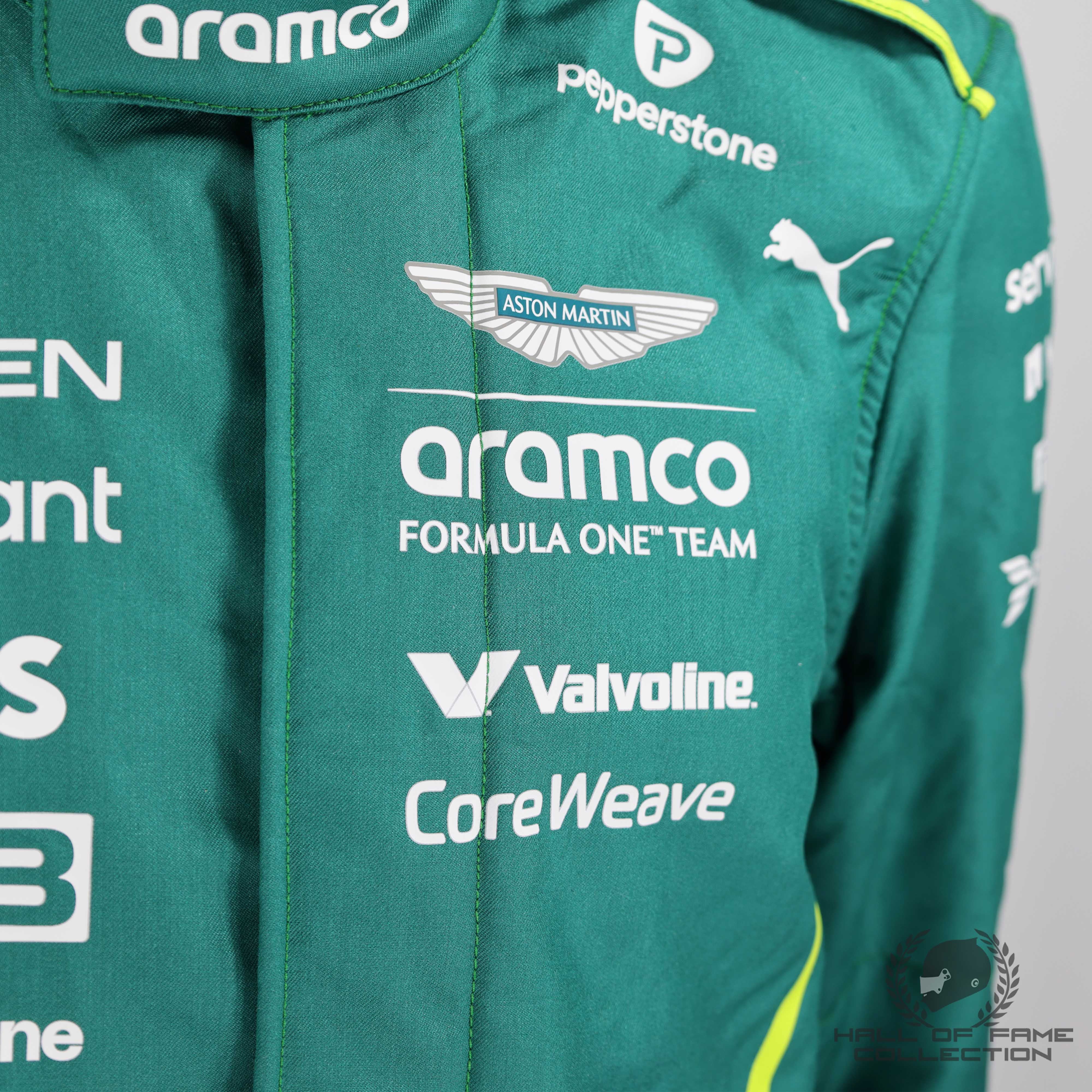 2025 Fernando Alonso Original Used  Aston Martin F1 Suit