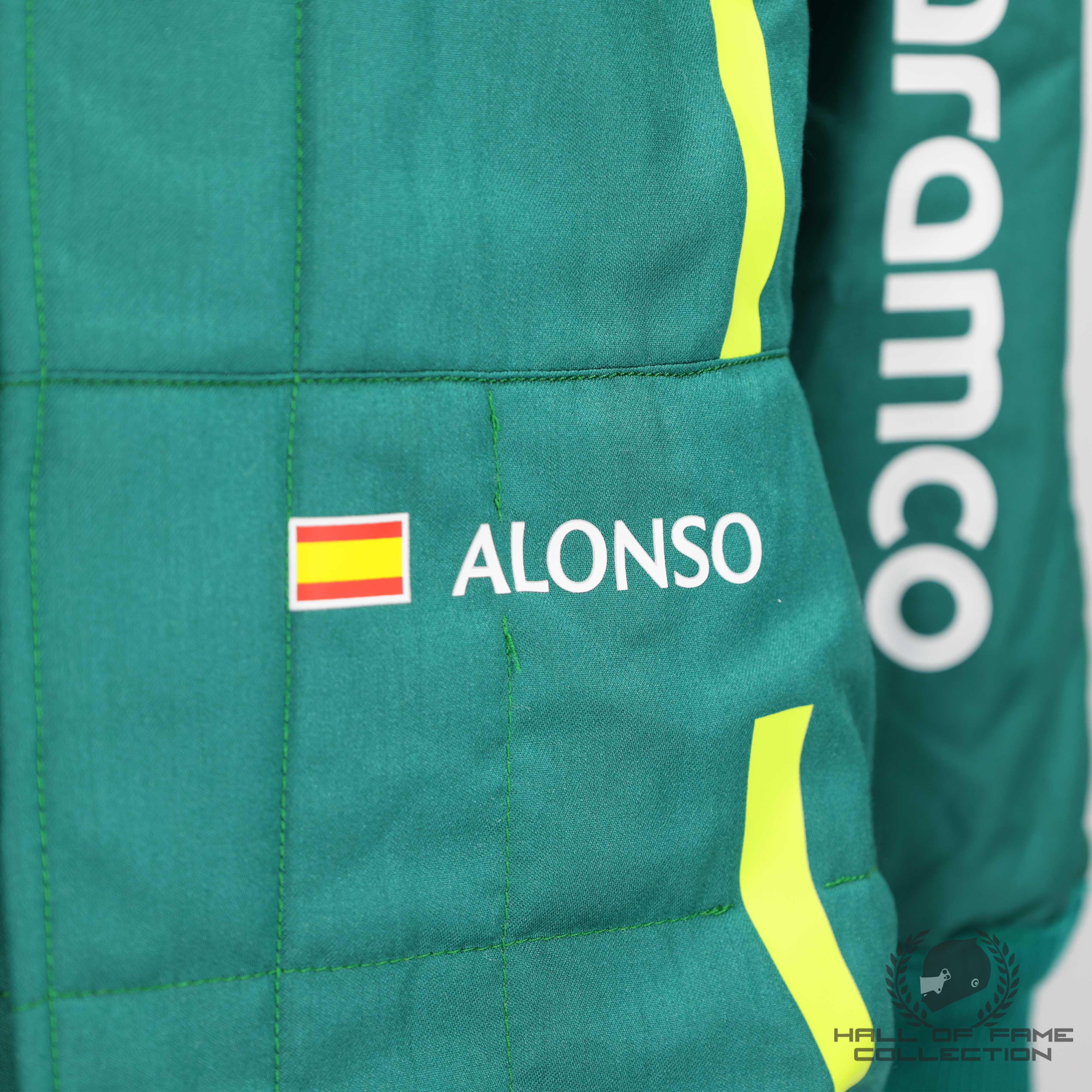 2025 Fernando Alonso Original Used  Aston Martin F1 Suit
