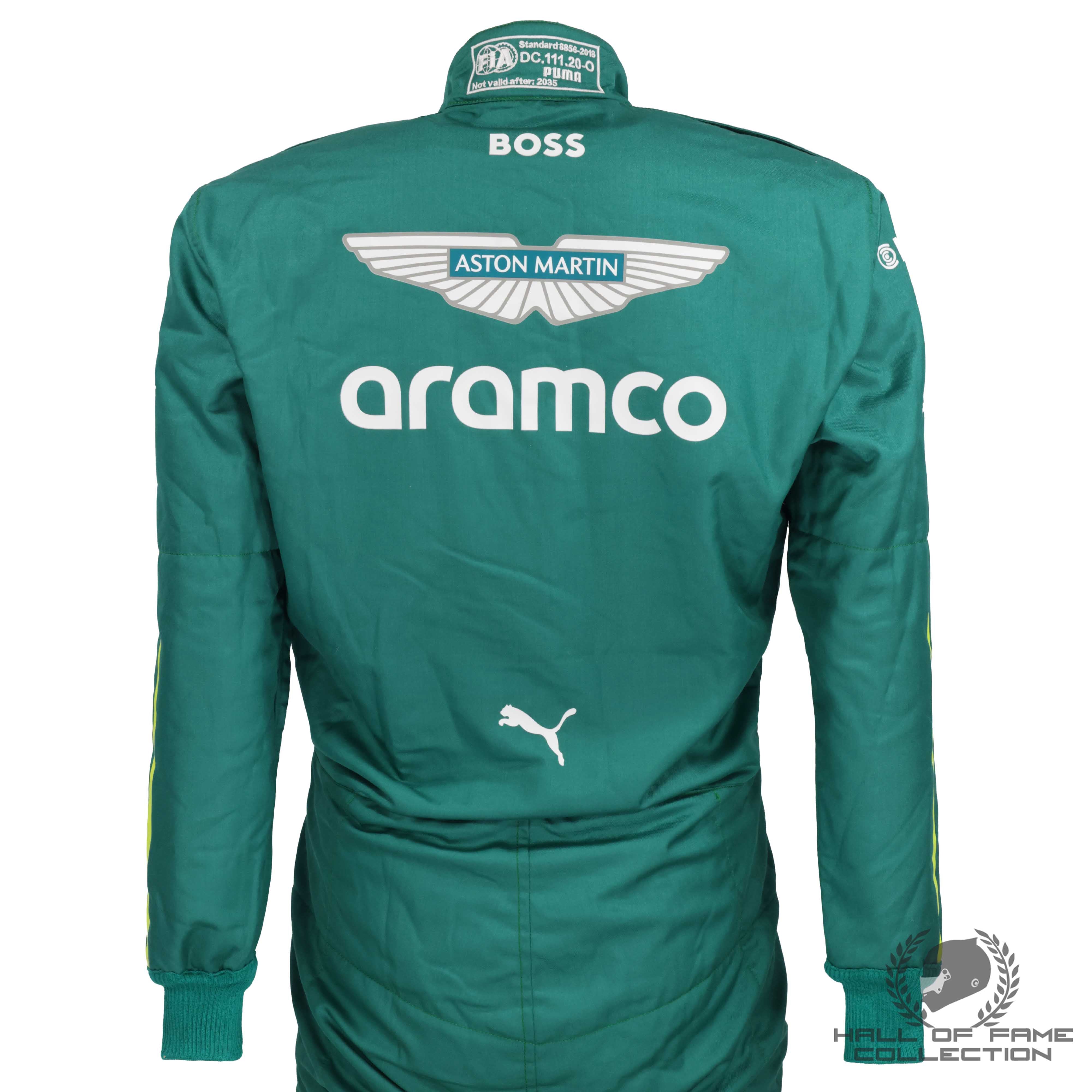 2025 Fernando Alonso Original Used  Aston Martin F1 Suit