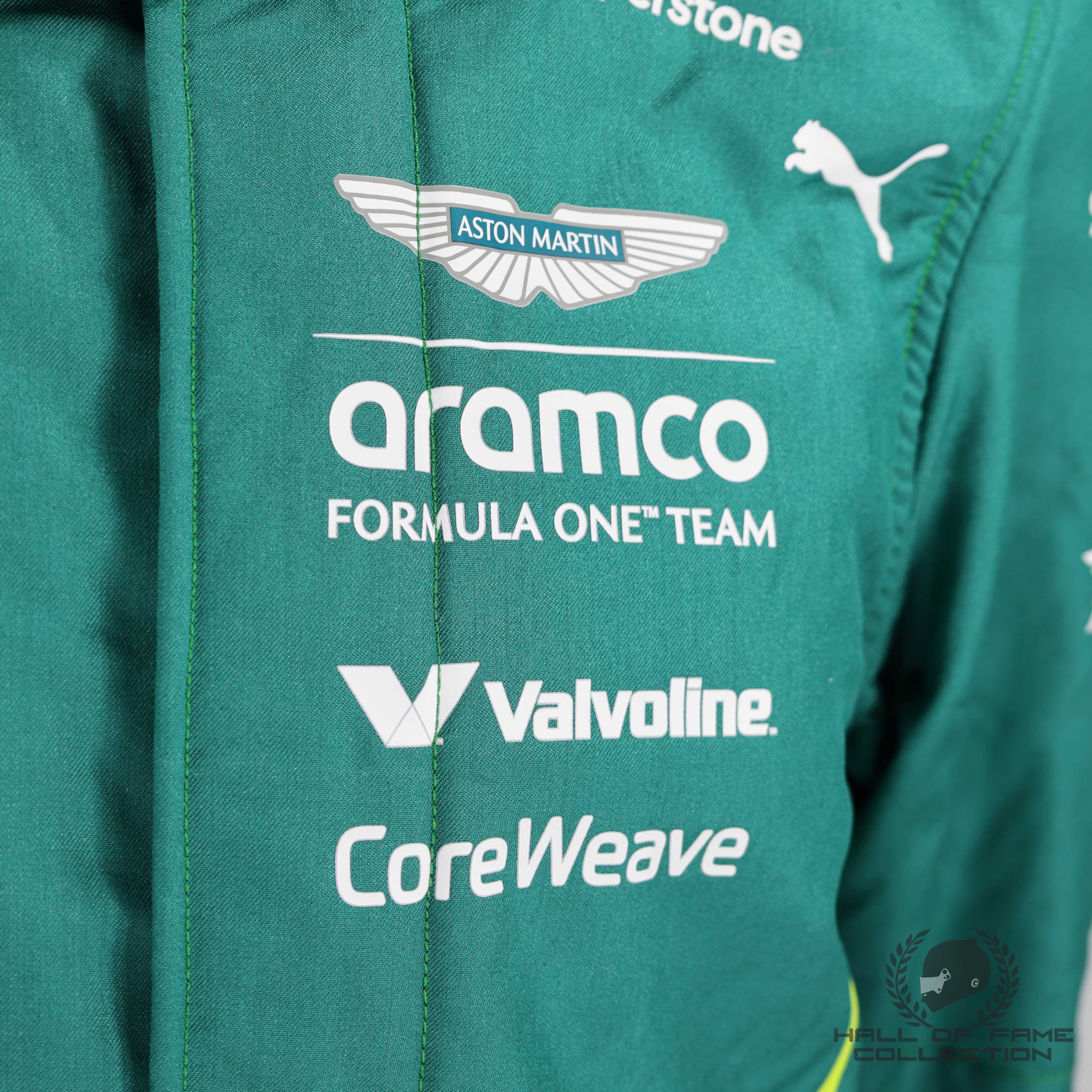 2025 Fernando Alonso Original Used  Aston Martin F1 Suit