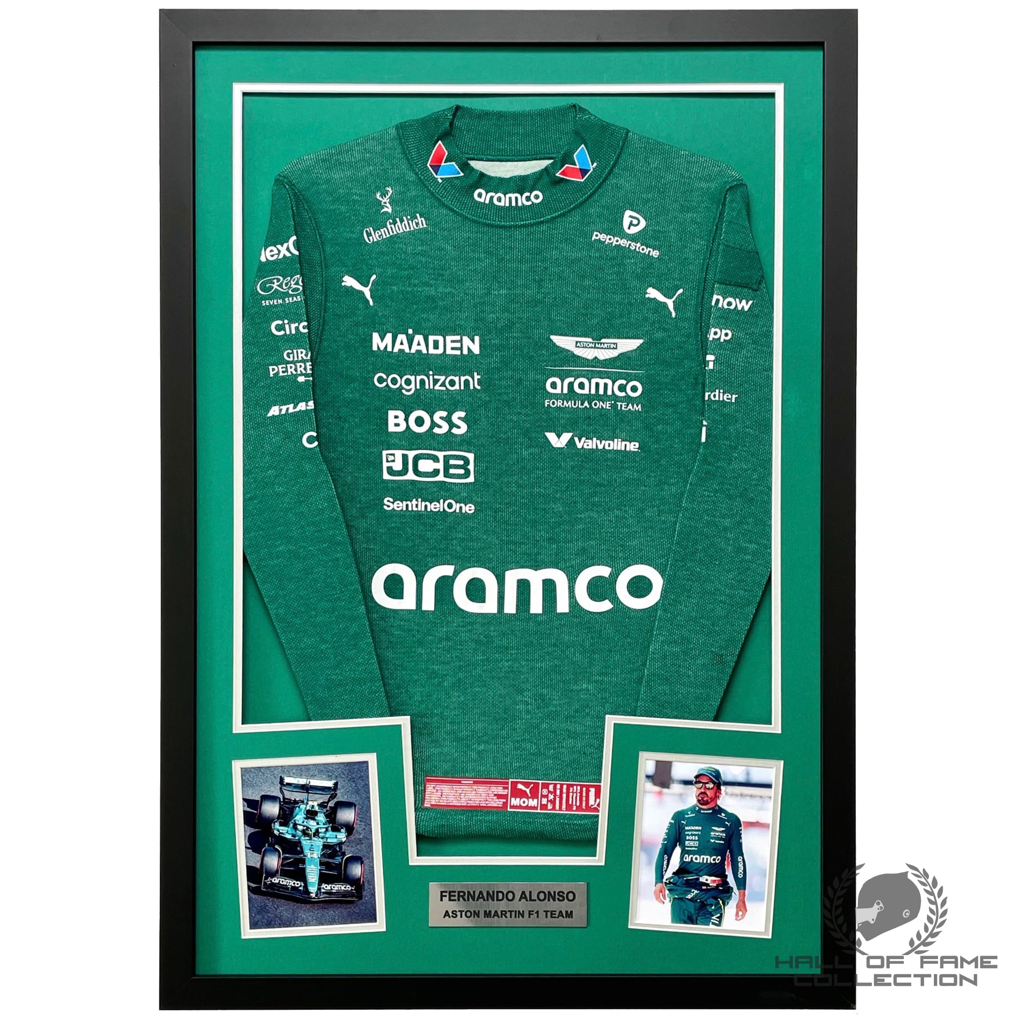 2025 Fernando Alonso Race Used Aston Martin F1 Nomex
