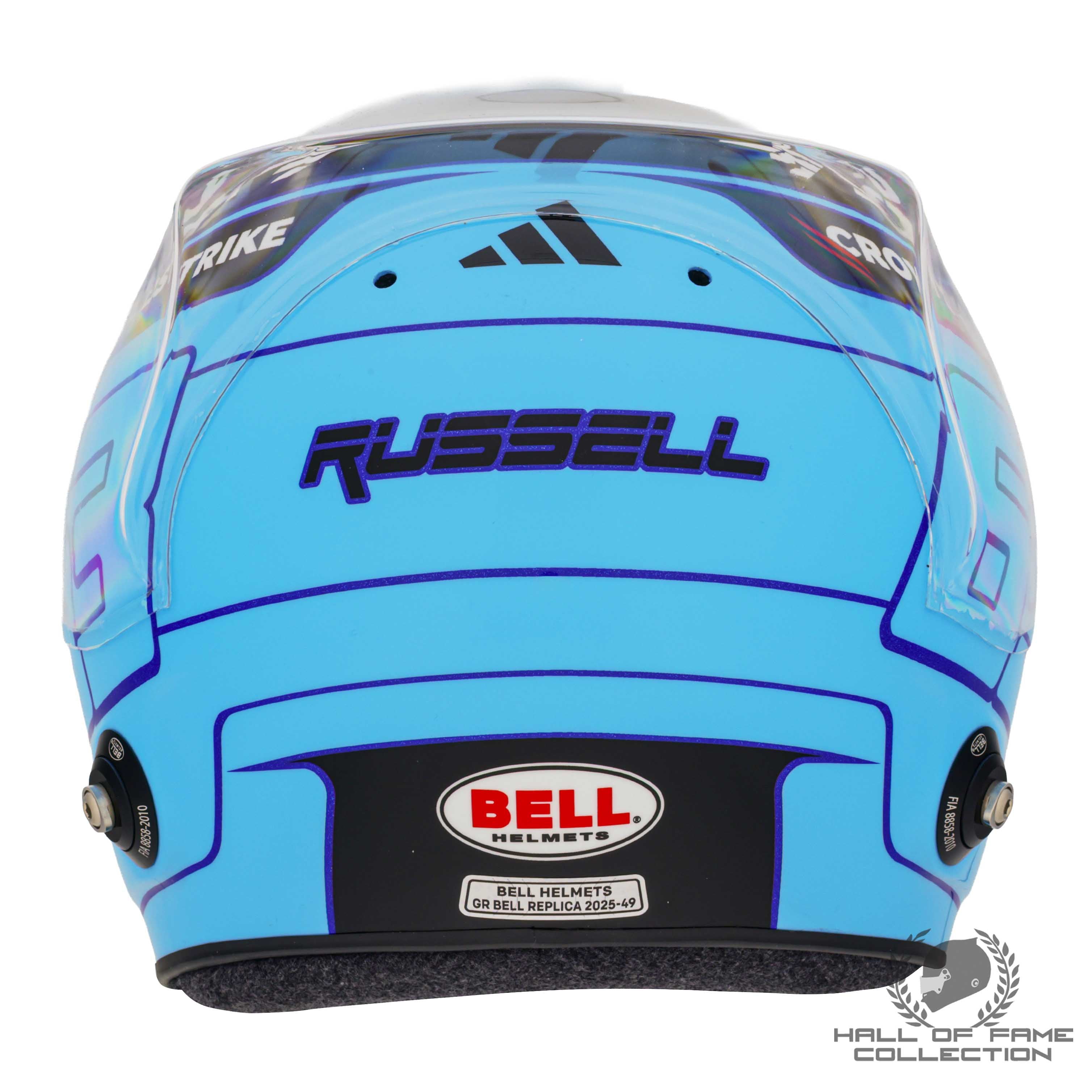 2025 George Russell  Official Bell Replica Mercedes F1 Helmet