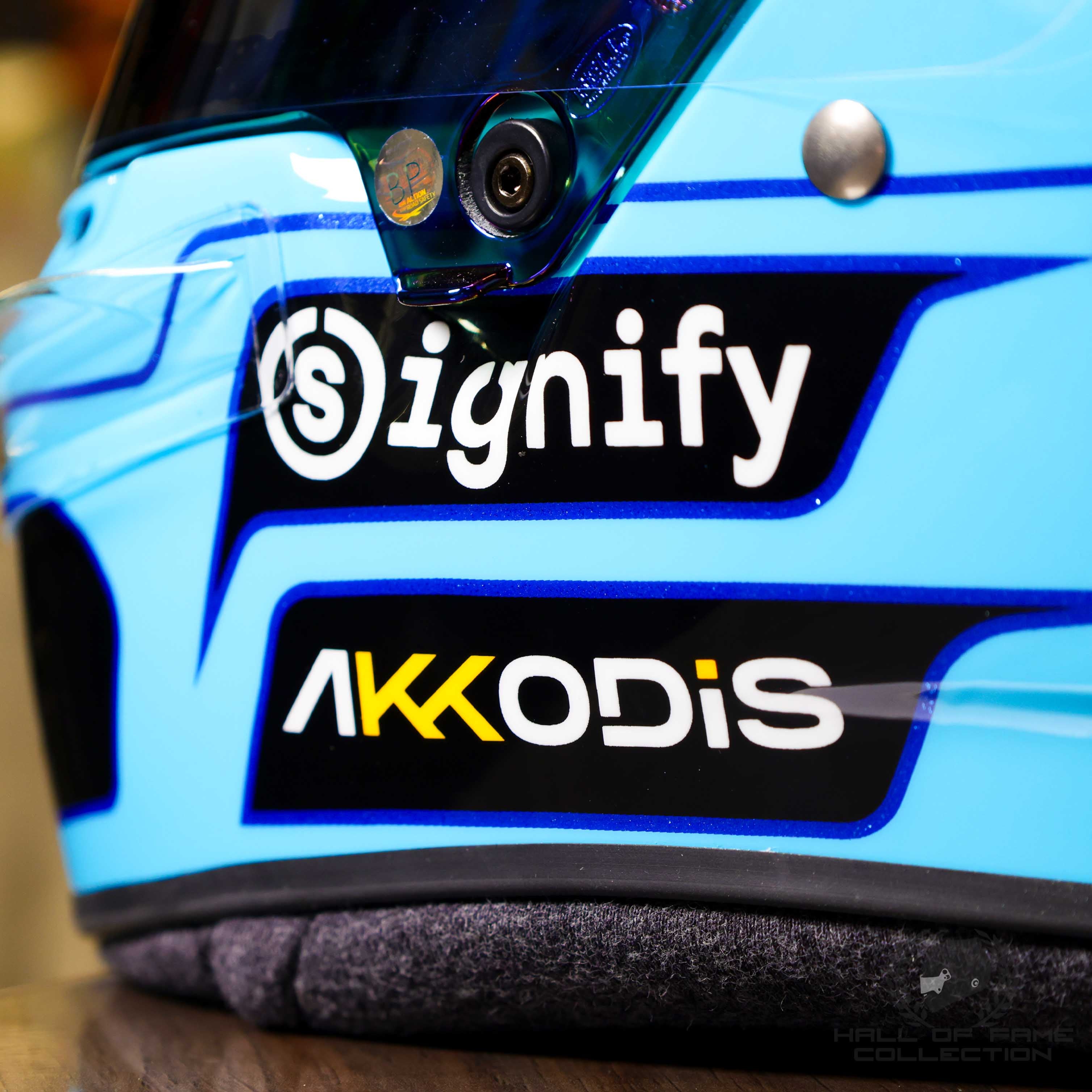 2025 George Russell  Official Bell Replica Mercedes F1 Helmet