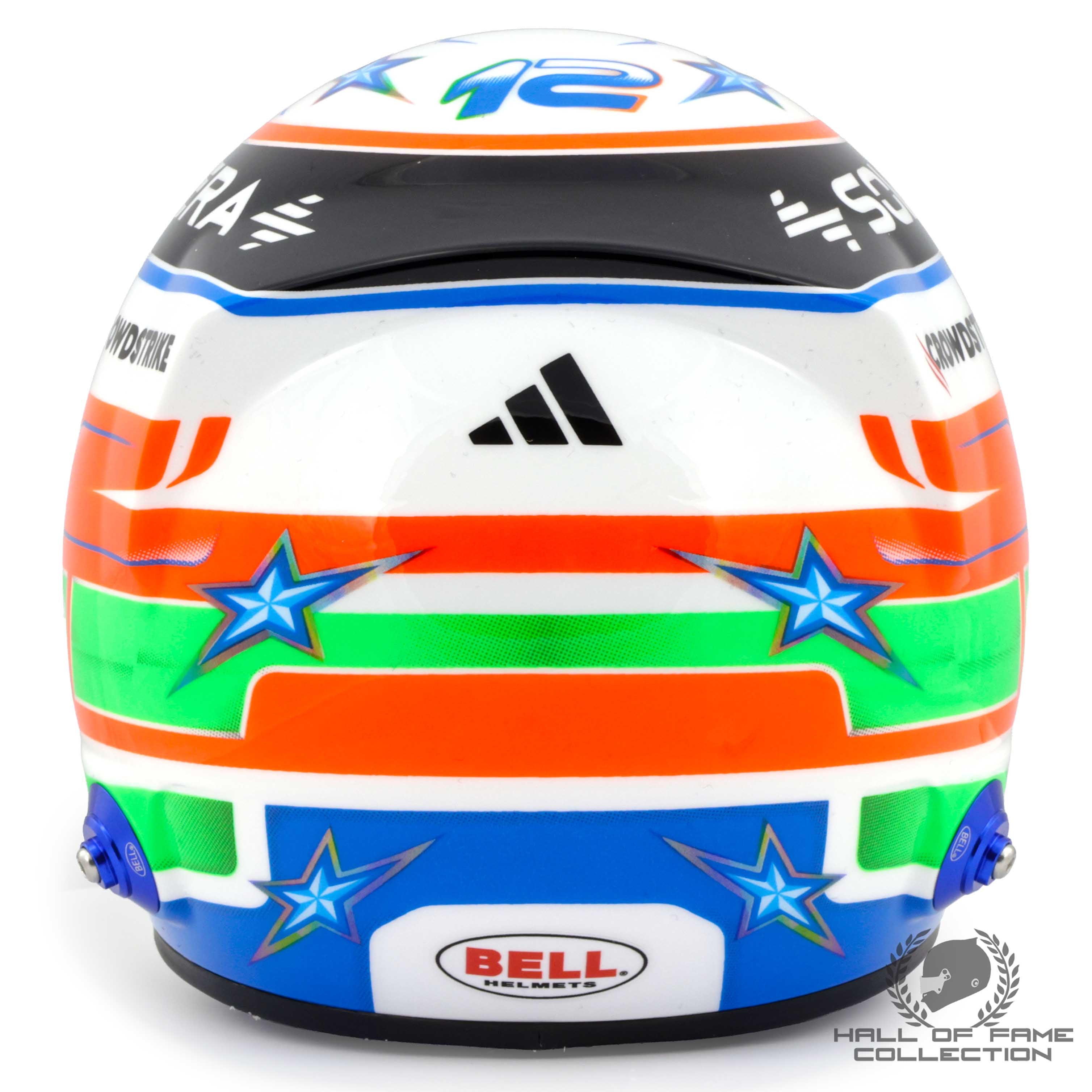 2025 Kimi Antonelli Mercedes 1:2 Scale F1 Helmet