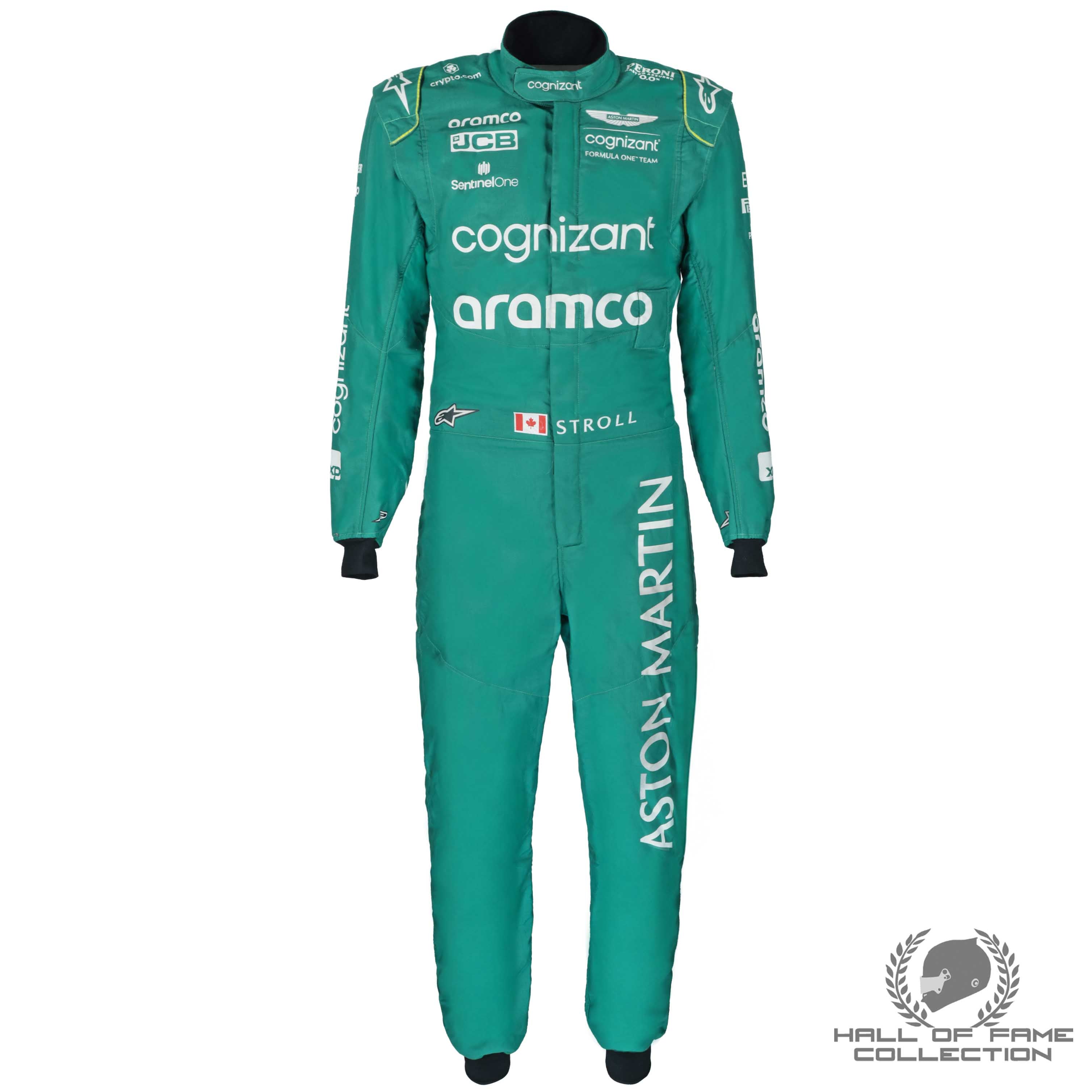 2023 Lance Stroll Original Used Aston Martin F1 Suit