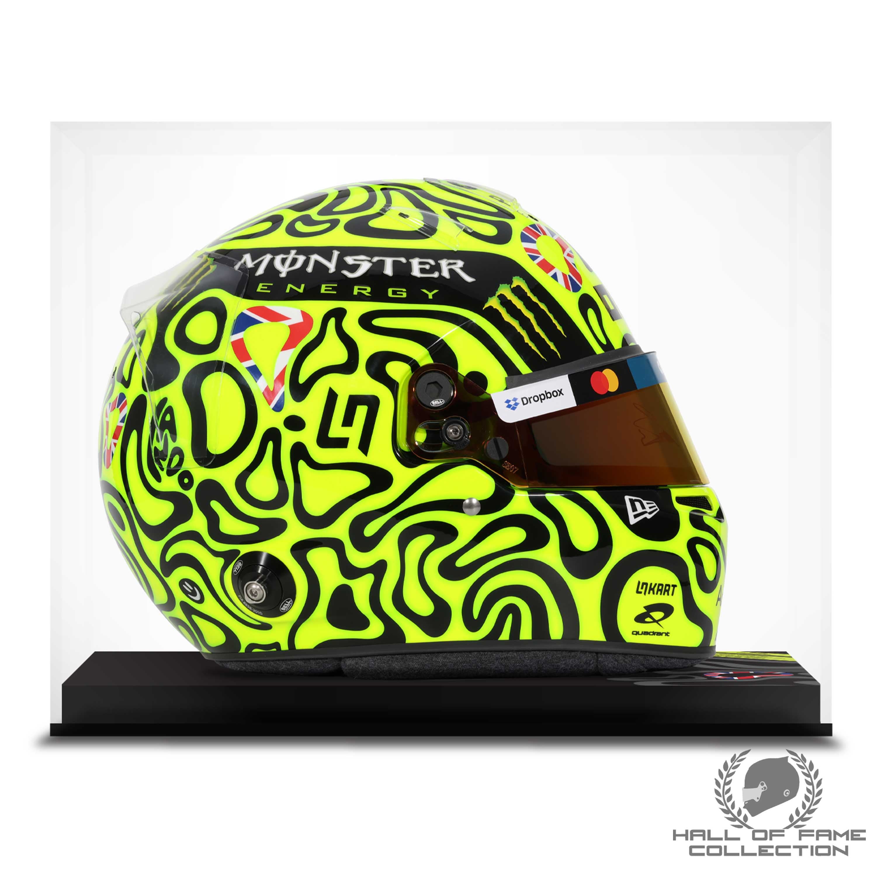 2025 Lando Norris Signed British GP McLaren F1 Replica Helmet