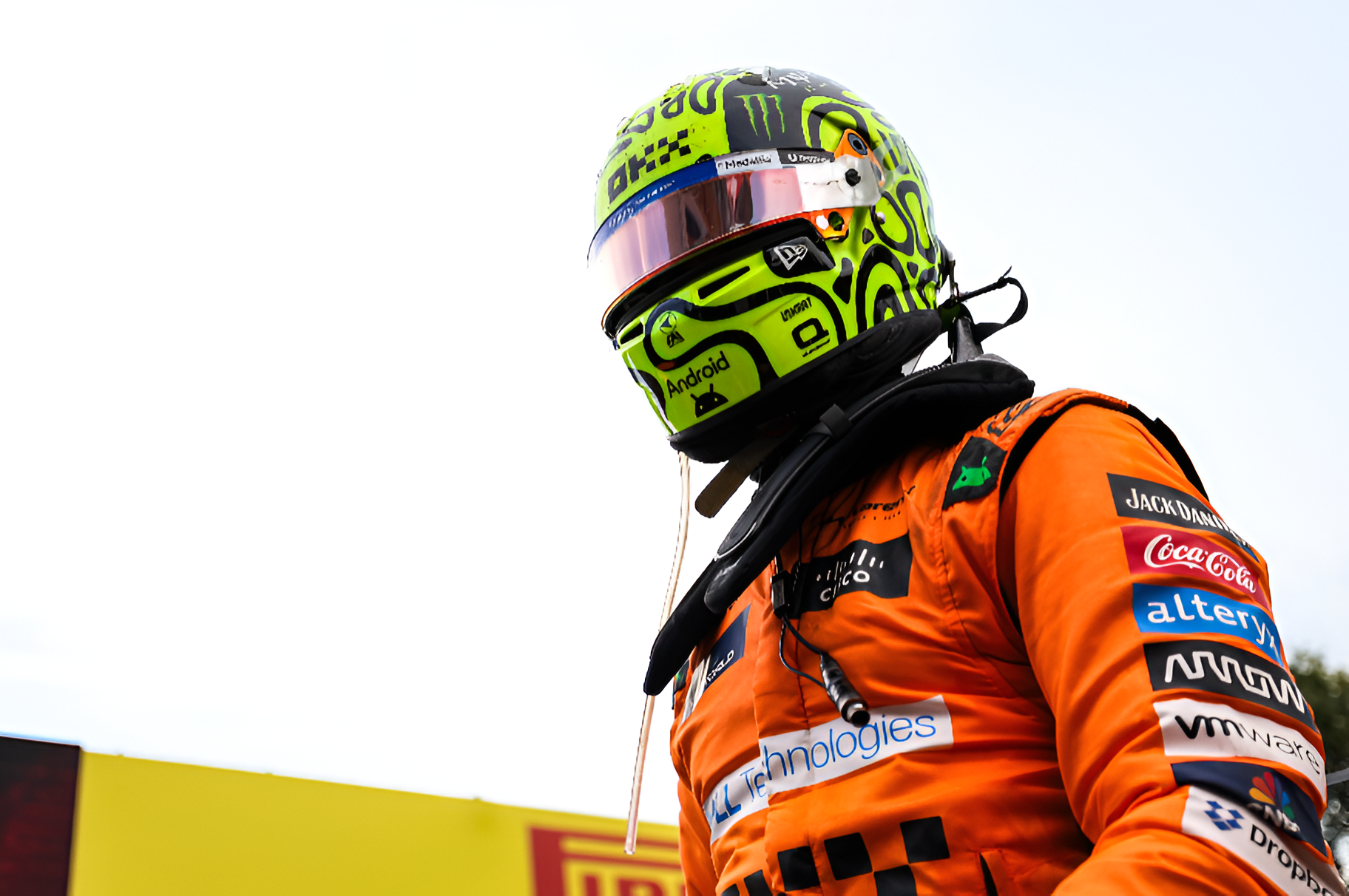 2025 Lando Norris Signed Replica HP77 McLaren F1 Helmet