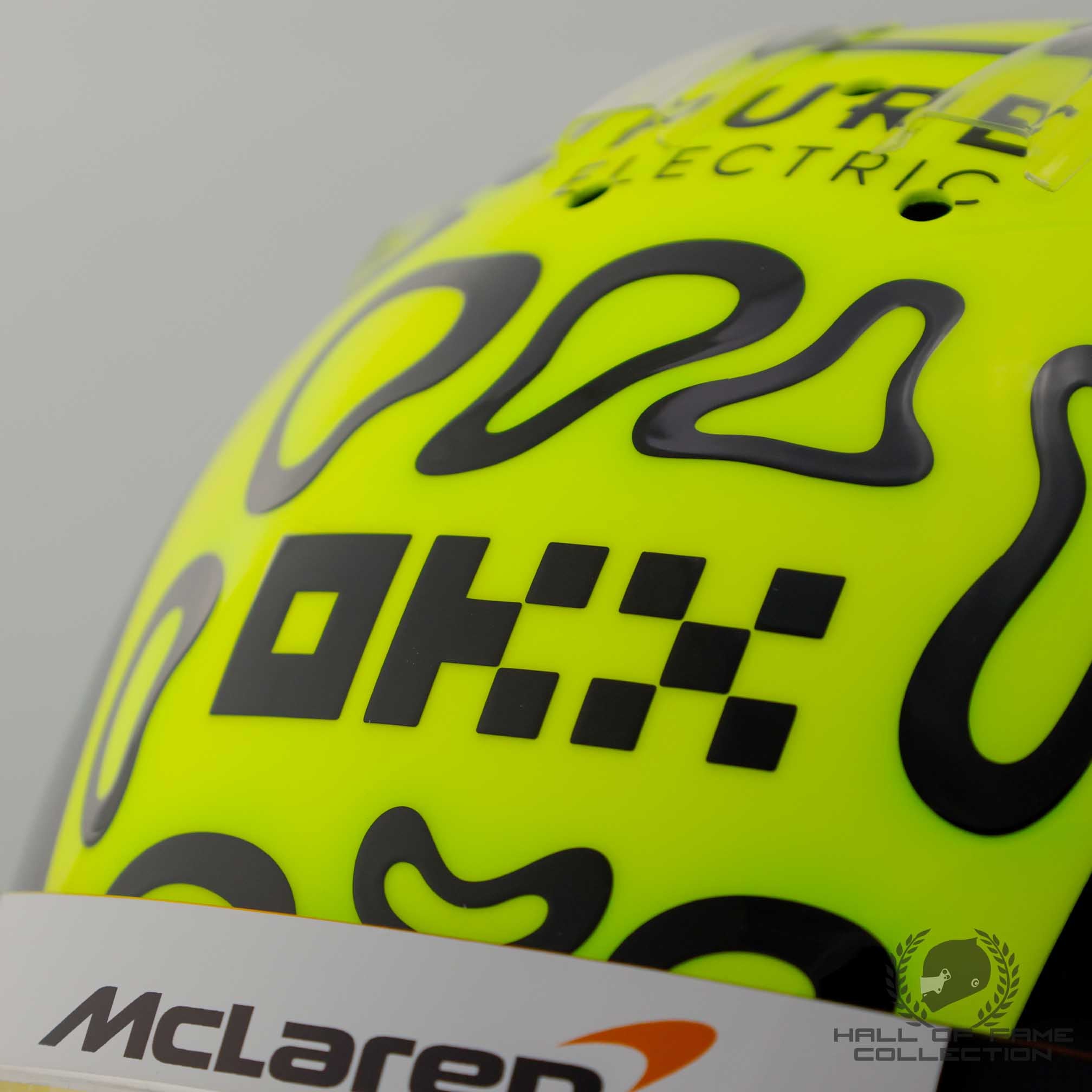 2025 Lando Norris Signed Replica HP77 McLaren F1 Helmet